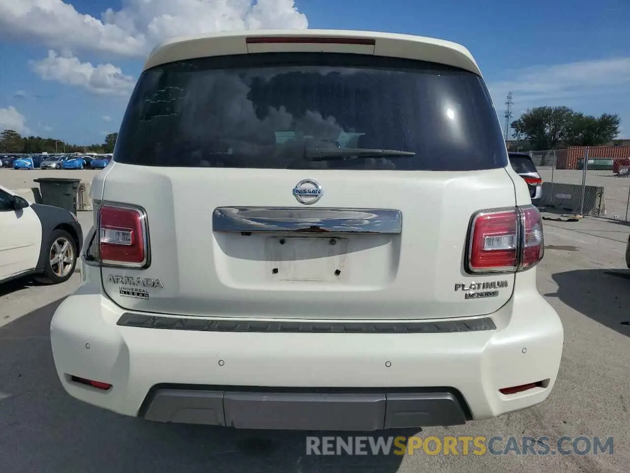 6 Photograph of a damaged car JN8AY2NF5L9360651 NISSAN ARMADA 2020
