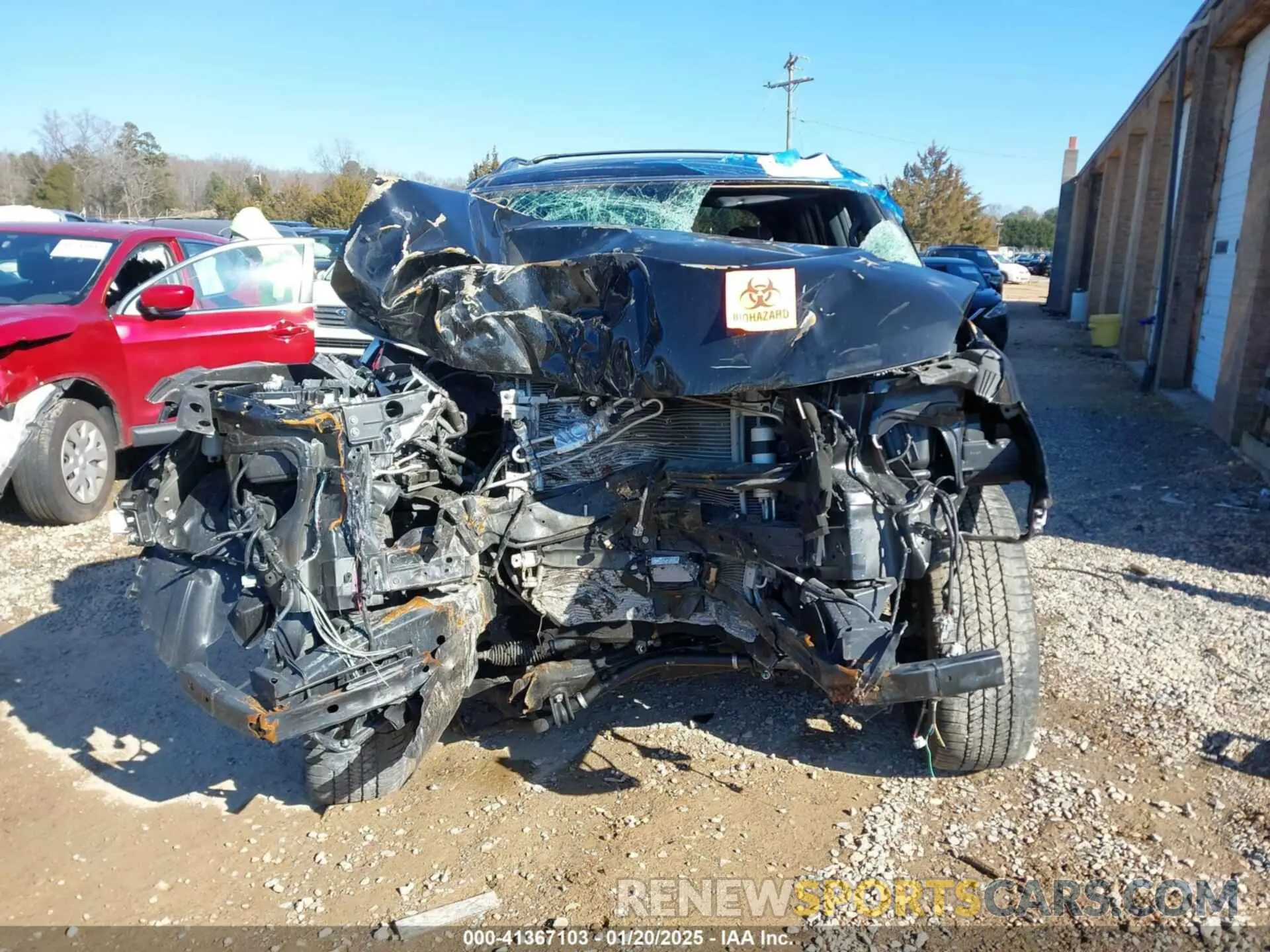 11 Photograph of a damaged car JN8AY2NF7L9360568 NISSAN ARMADA 2020
