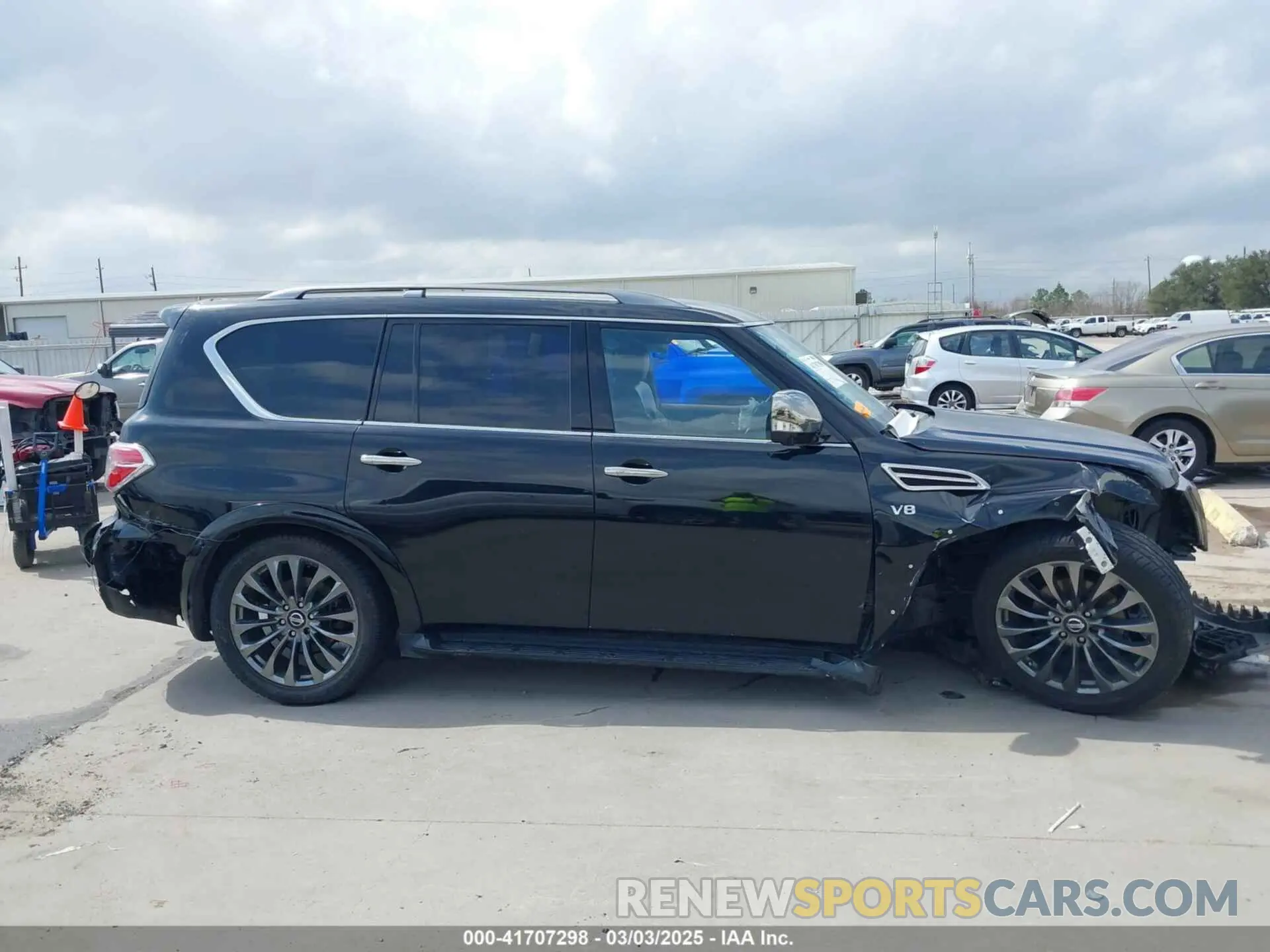 14 Photograph of a damaged car JN8AY2NF9L9360524 NISSAN ARMADA 2020
