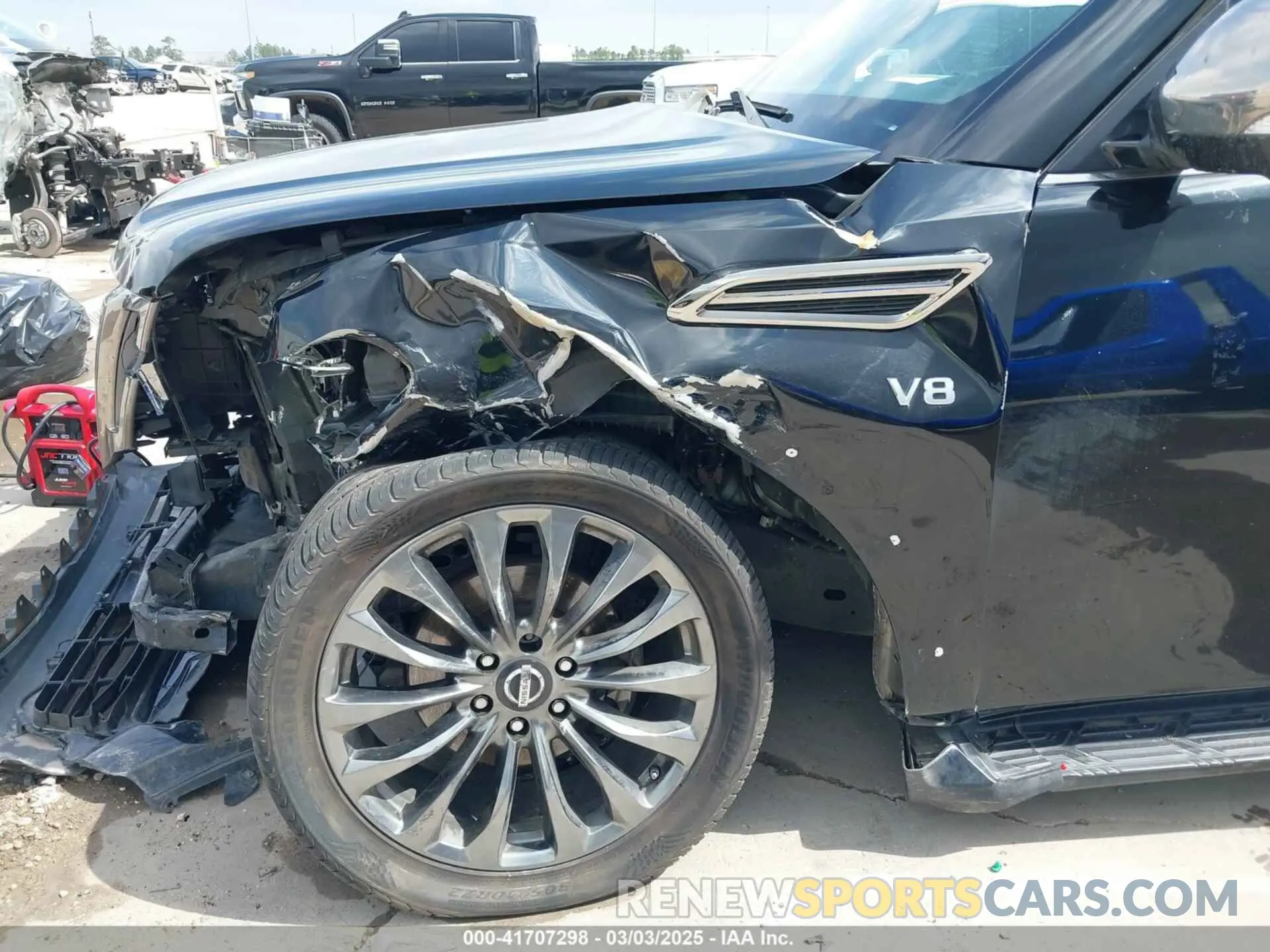 18 Photograph of a damaged car JN8AY2NF9L9360524 NISSAN ARMADA 2020