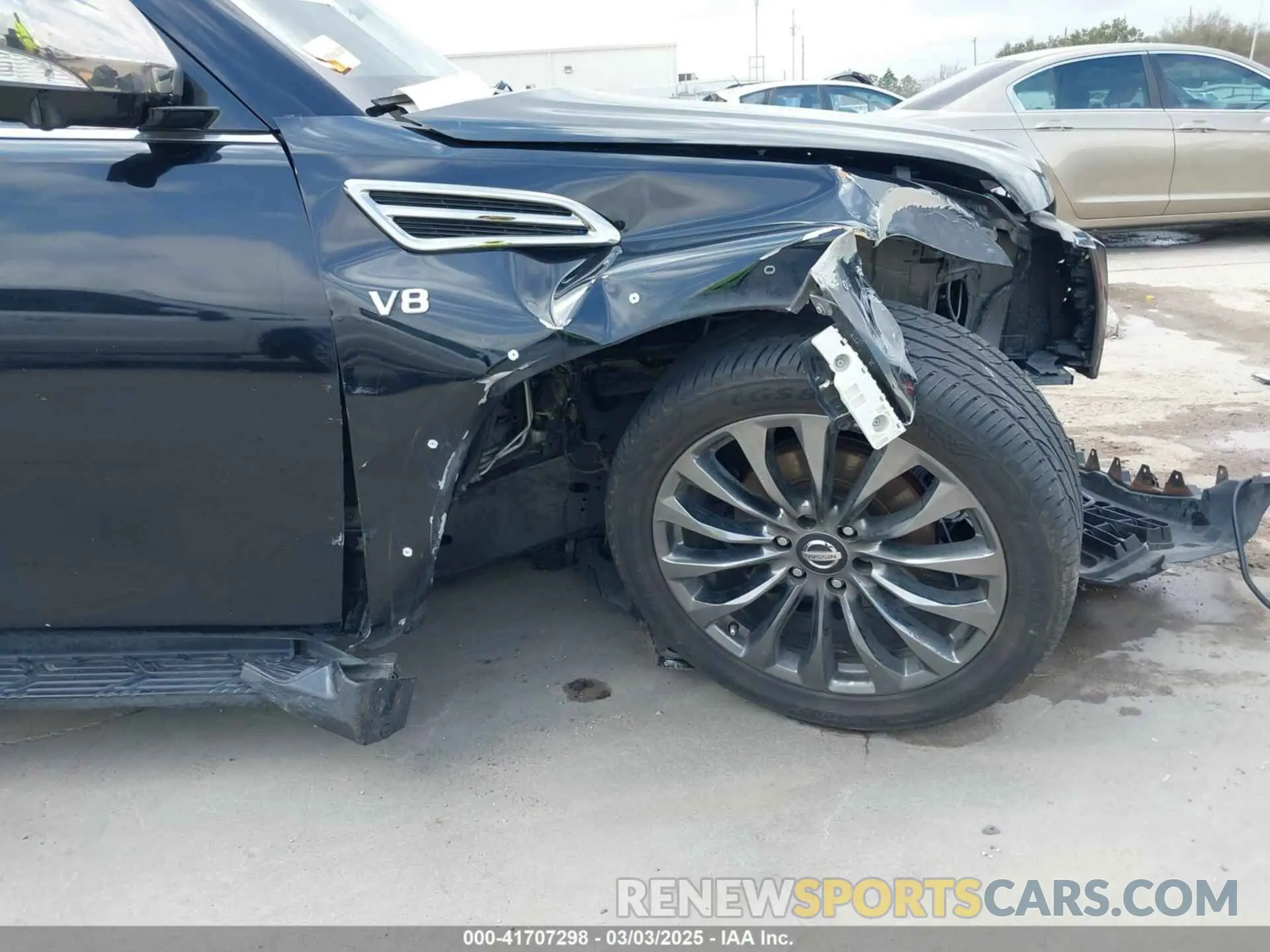 19 Photograph of a damaged car JN8AY2NF9L9360524 NISSAN ARMADA 2020