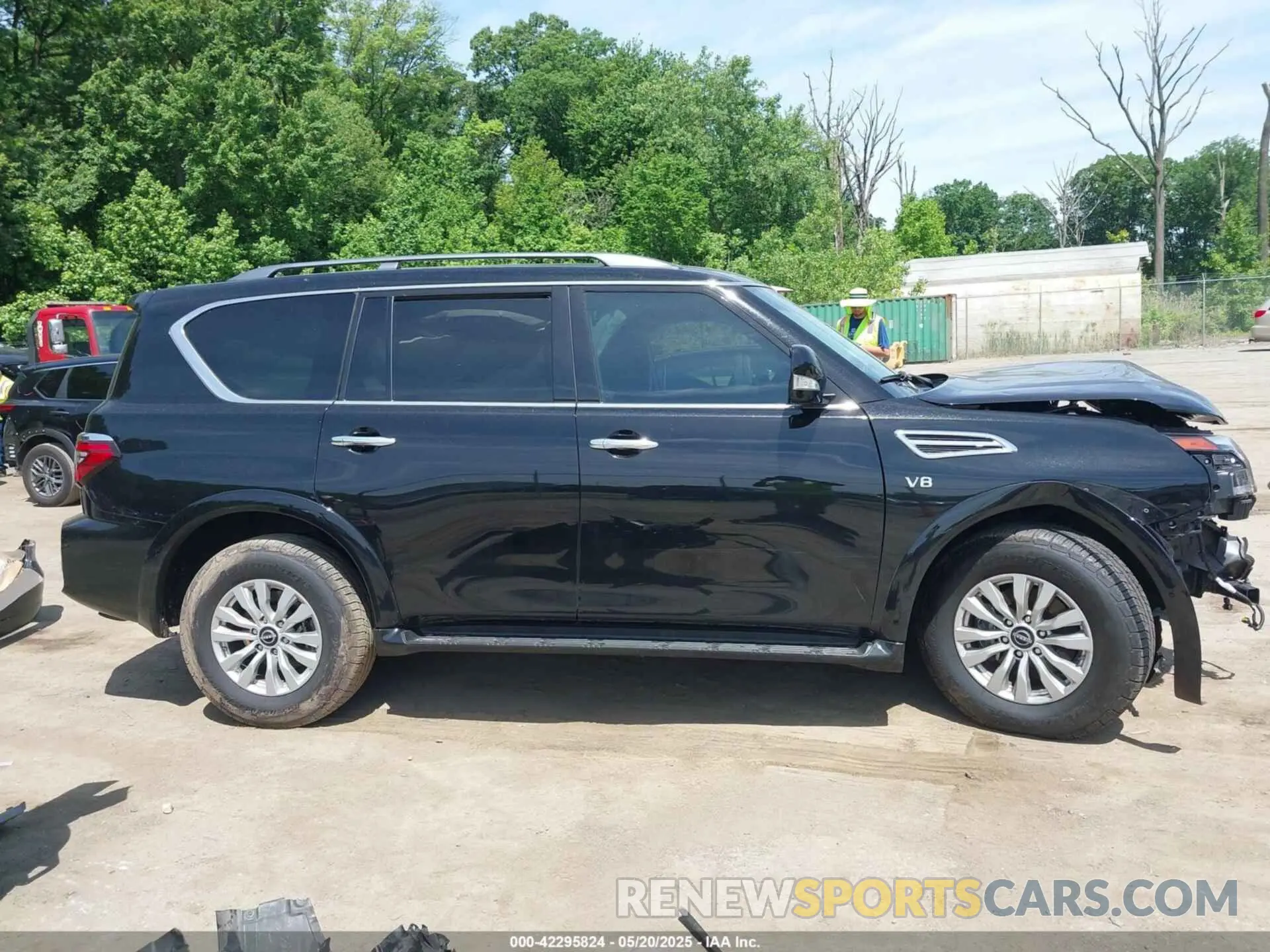 12 Photograph of a damaged car JN8AY2AC6M9147642 NISSAN ARMADA 2021