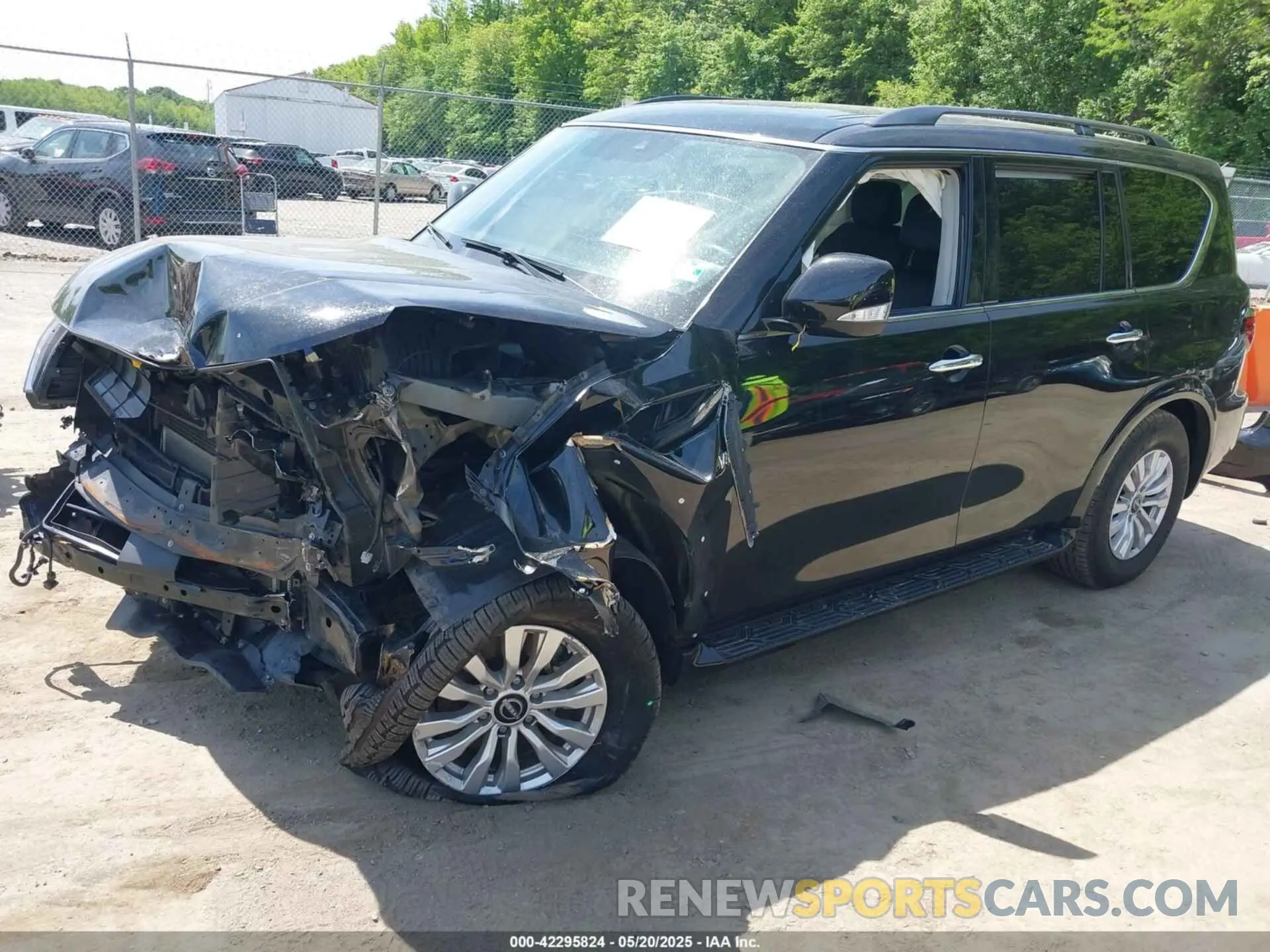 2 Photograph of a damaged car JN8AY2AC6M9147642 NISSAN ARMADA 2021