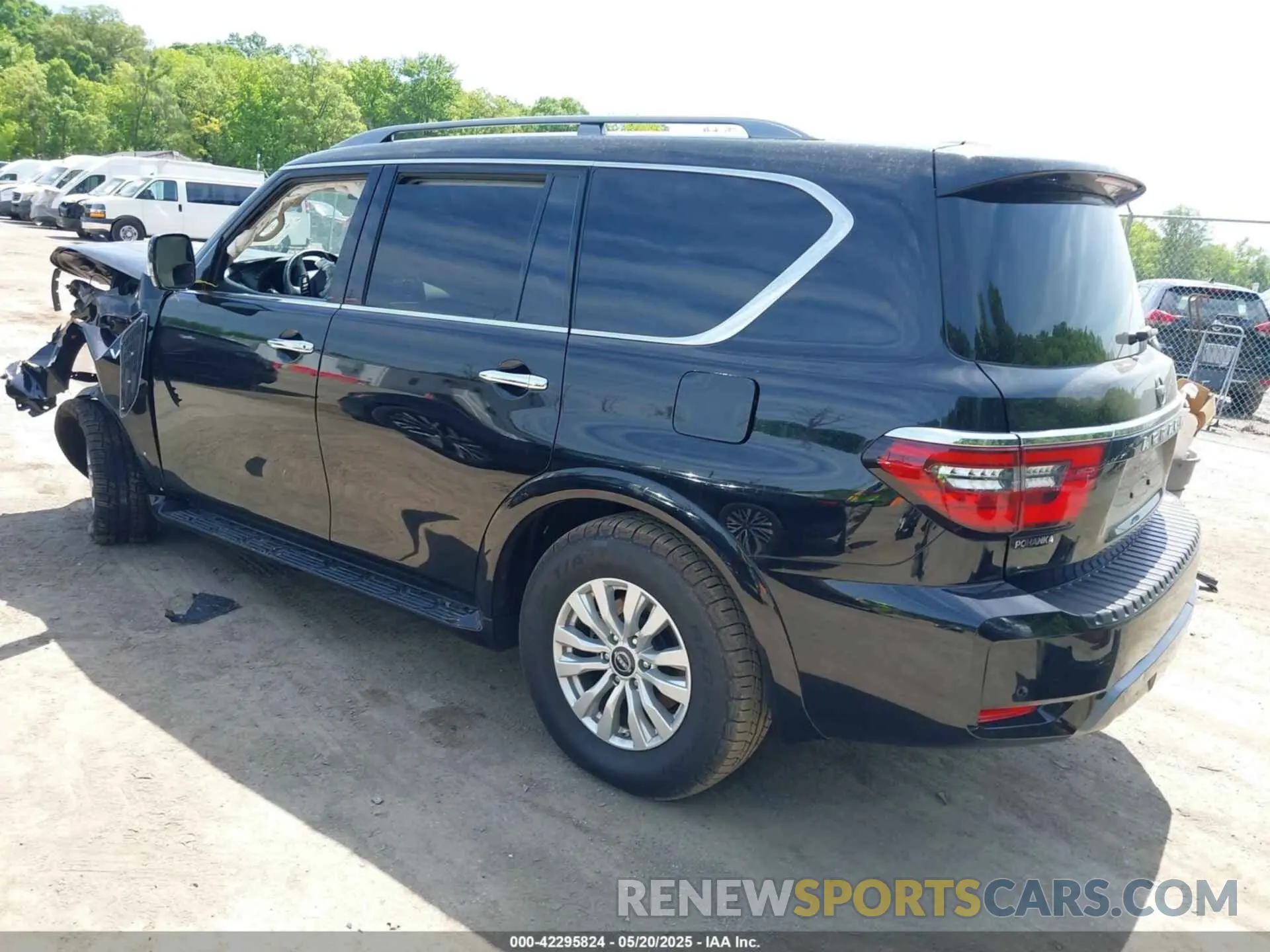 3 Photograph of a damaged car JN8AY2AC6M9147642 NISSAN ARMADA 2021