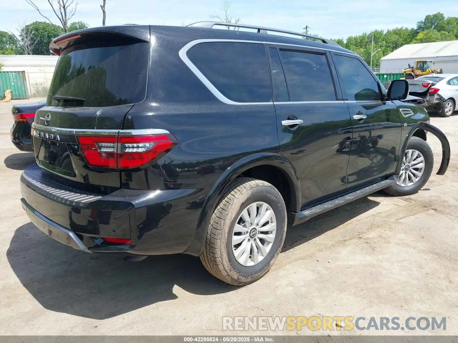 4 Photograph of a damaged car JN8AY2AC6M9147642 NISSAN ARMADA 2021