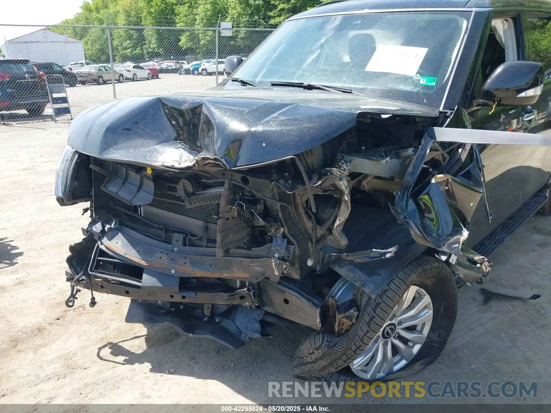 6 Photograph of a damaged car JN8AY2AC6M9147642 NISSAN ARMADA 2021