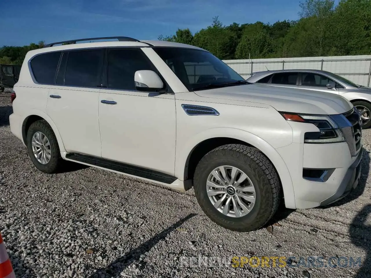 4 Photograph of a damaged car JN8AY2AC6M9148046 NISSAN ARMADA 2021