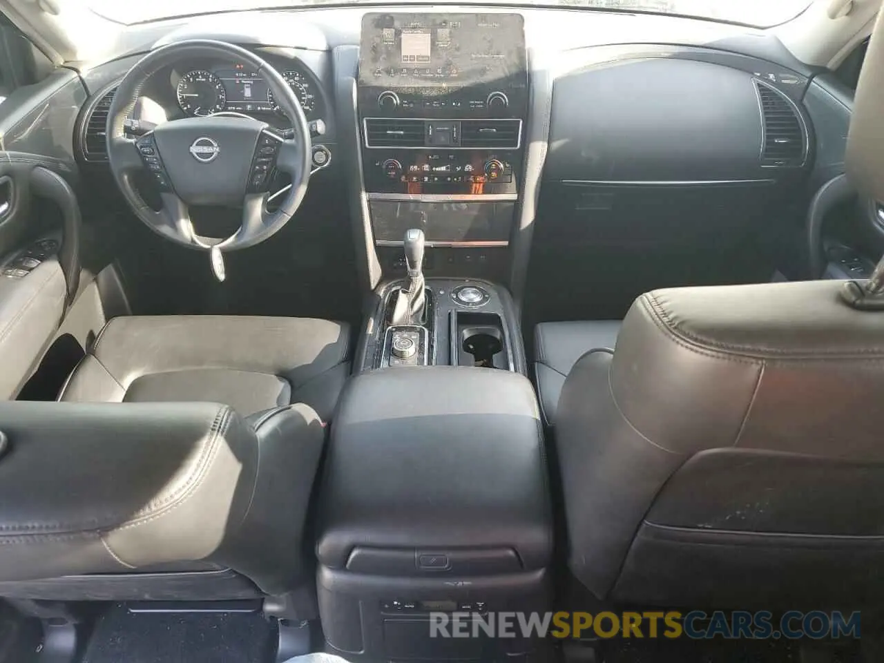8 Photograph of a damaged car JN8AY2AC6M9148046 NISSAN ARMADA 2021