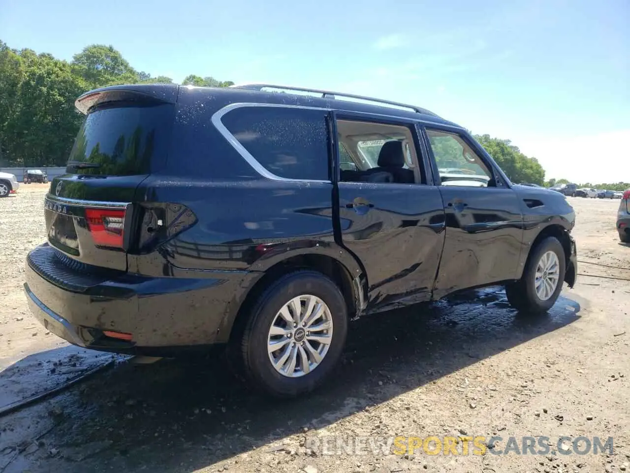 3 Photograph of a damaged car JN8AY2AC7M9145401 NISSAN ARMADA 2021