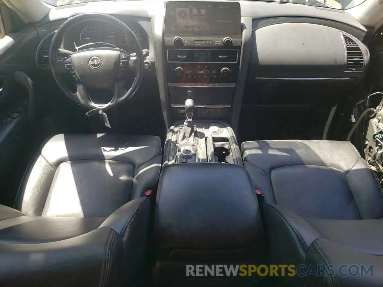 8 Photograph of a damaged car JN8AY2AC7M9145401 NISSAN ARMADA 2021
