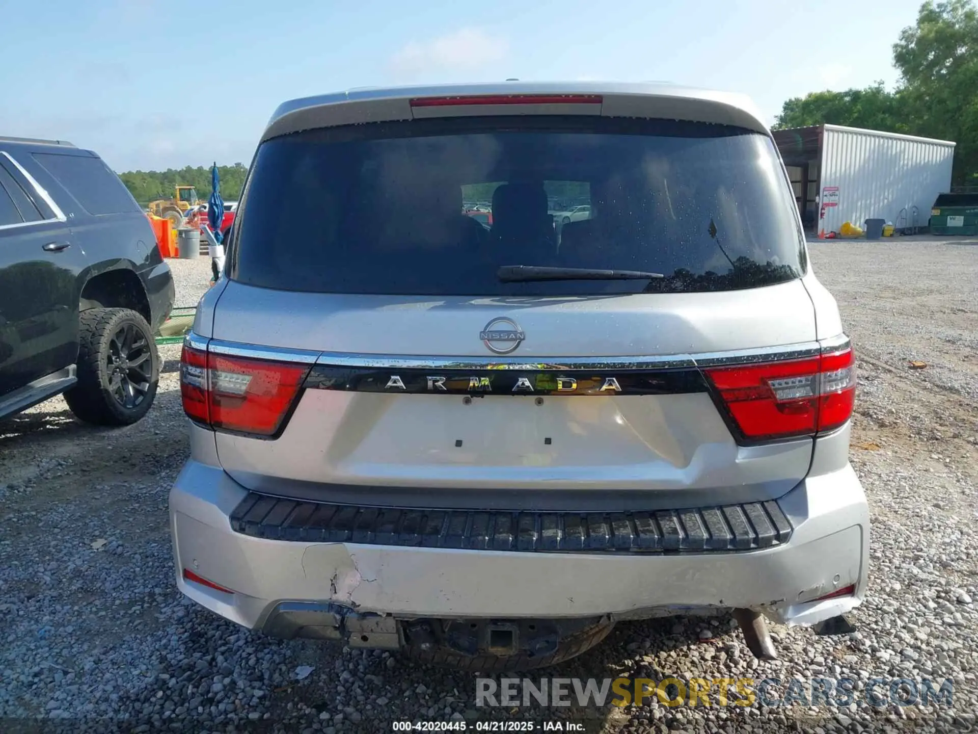 16 Photograph of a damaged car JN8AY2AC7M9146242 NISSAN ARMADA 2021