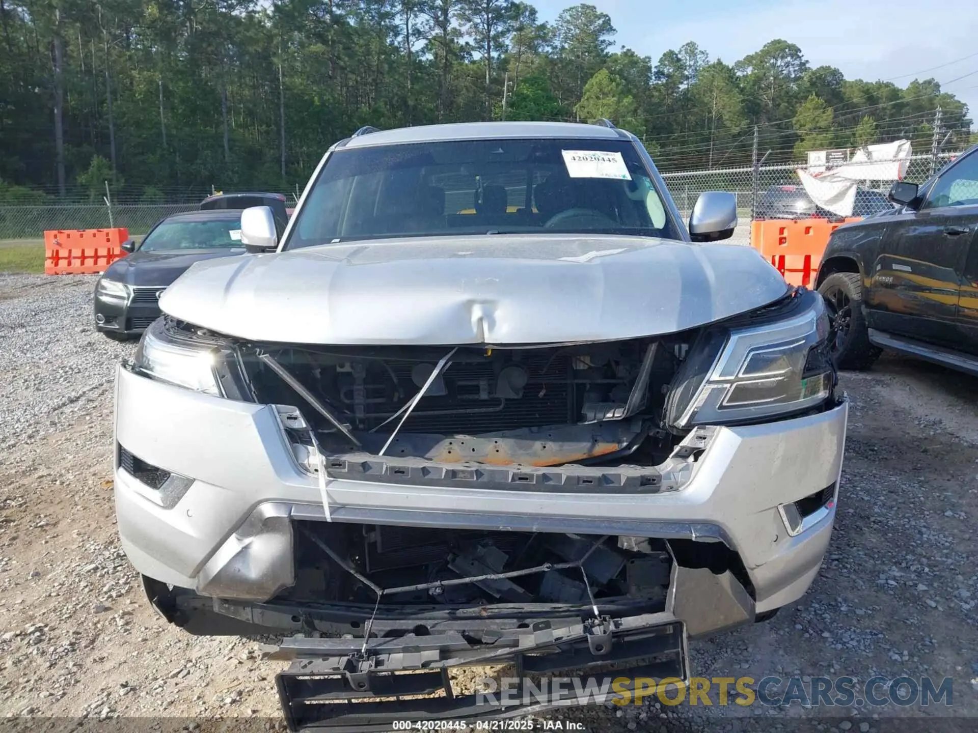 6 Photograph of a damaged car JN8AY2AC7M9146242 NISSAN ARMADA 2021