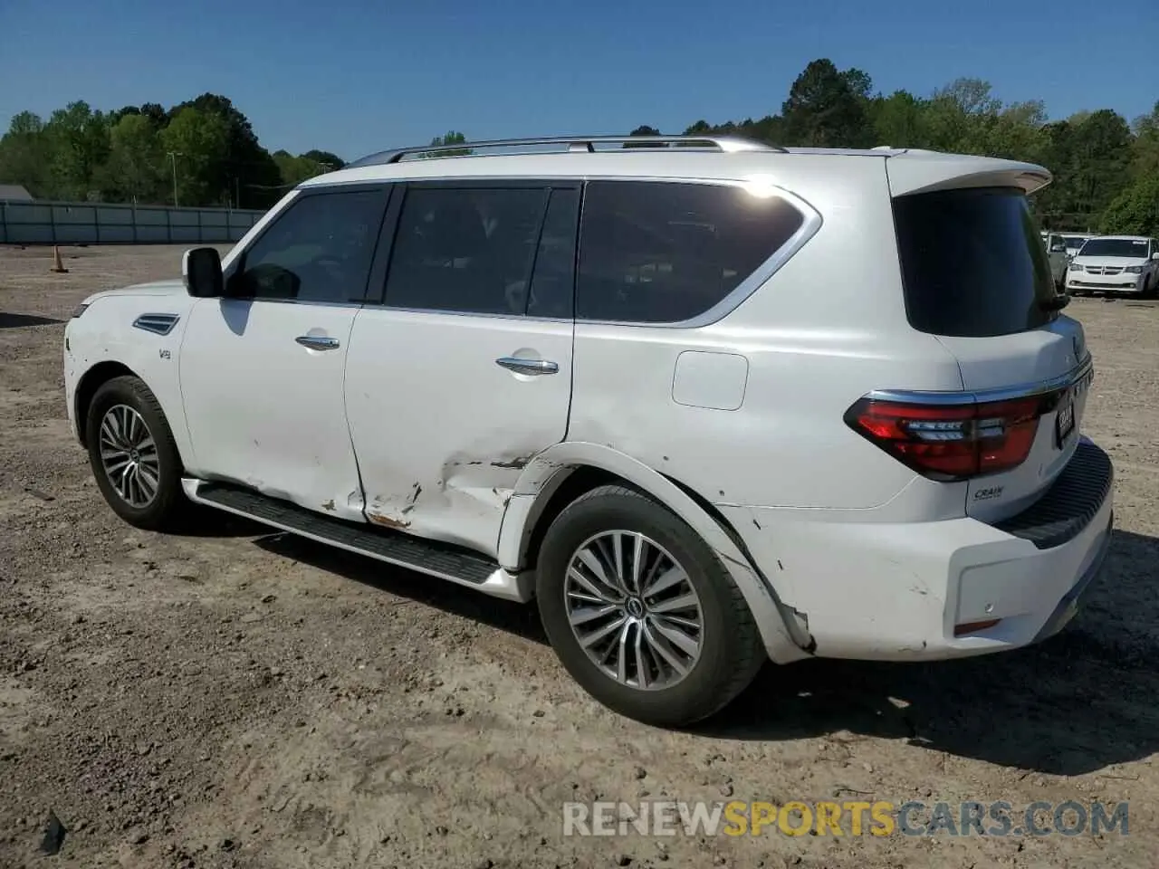 2 Photograph of a damaged car JN8AY2AC9M9147084 NISSAN ARMADA 2021