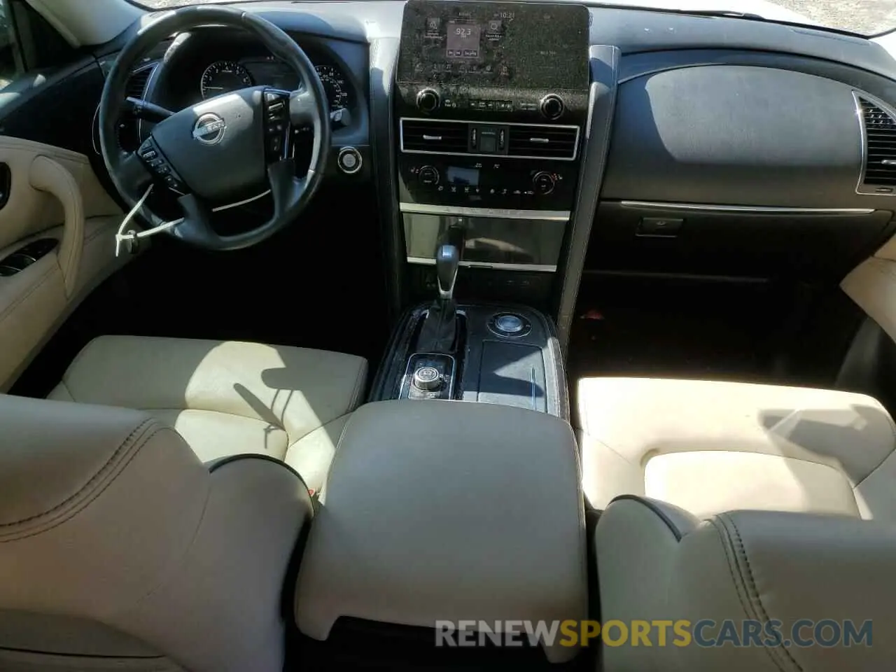8 Photograph of a damaged car JN8AY2AC9M9147084 NISSAN ARMADA 2021