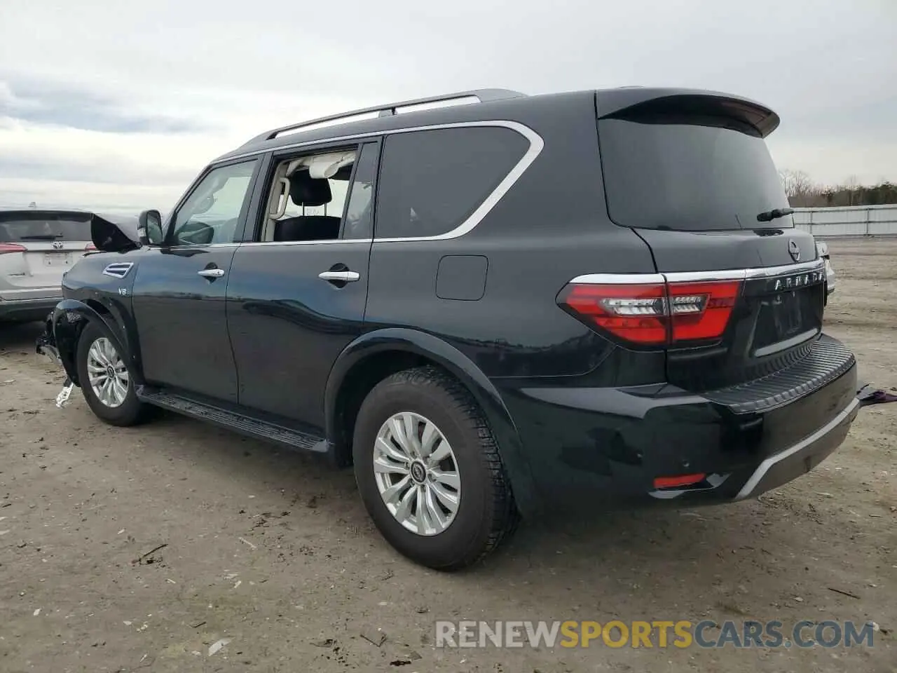 2 Photograph of a damaged car JN8AY2AD0M9660541 NISSAN ARMADA 2021