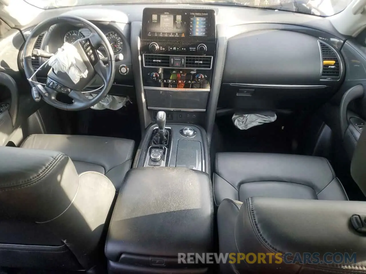 8 Photograph of a damaged car JN8AY2AD0M9660541 NISSAN ARMADA 2021