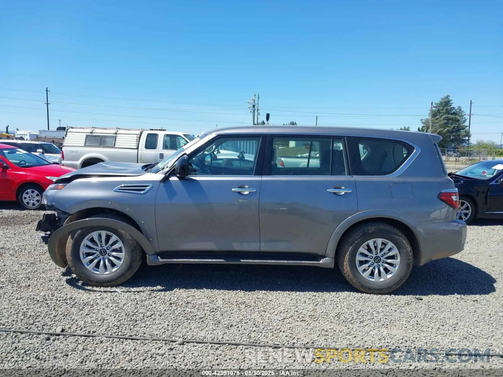 15 Photograph of a damaged car JN8AY2AD4M9662096 NISSAN ARMADA 2021