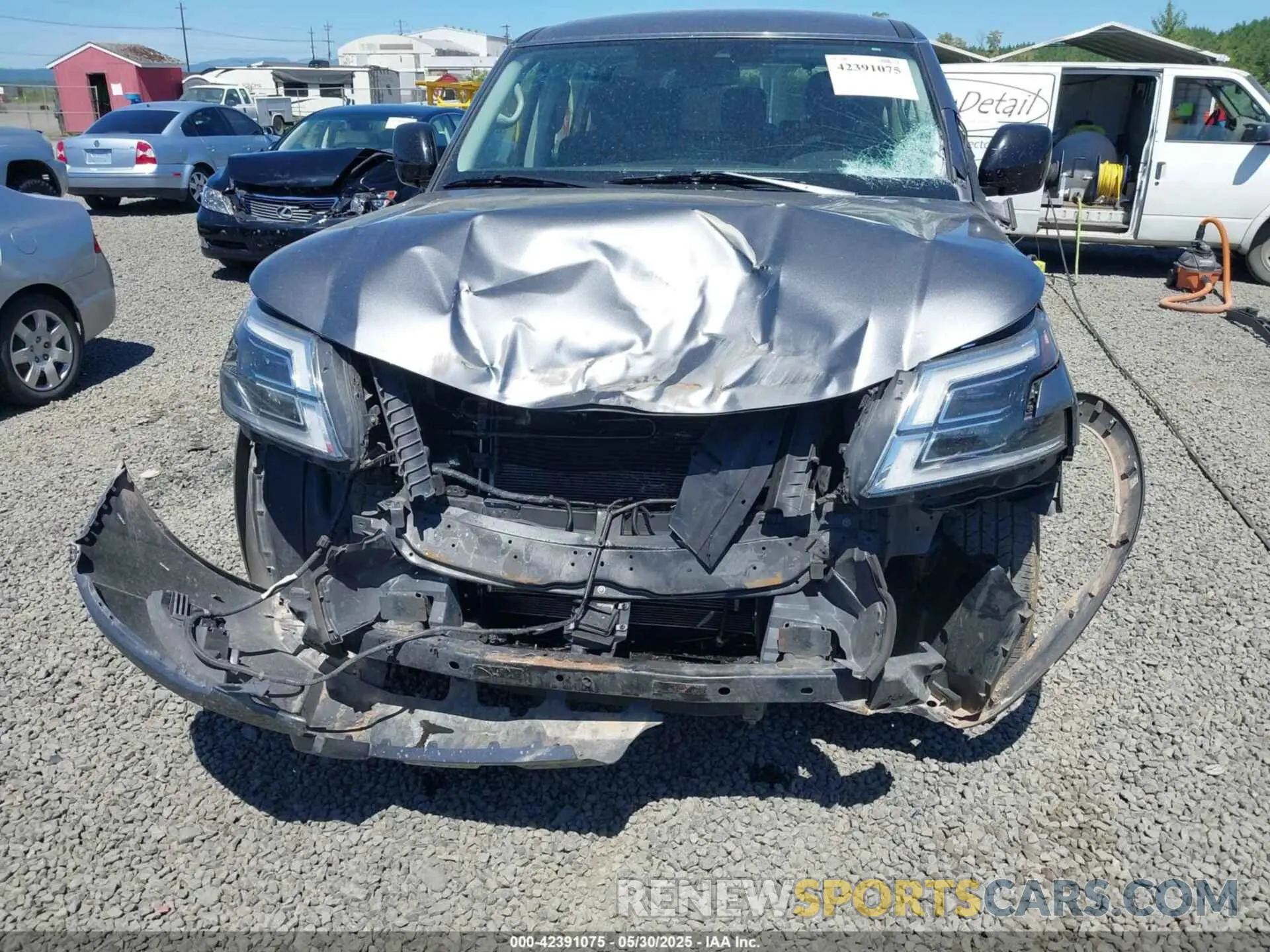6 Photograph of a damaged car JN8AY2AD4M9662096 NISSAN ARMADA 2021