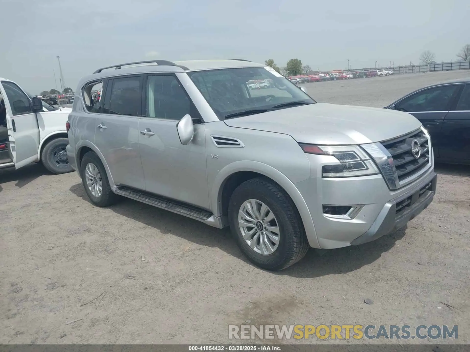 1 Photograph of a damaged car JN8AY2AD6M9661144 NISSAN ARMADA 2021
