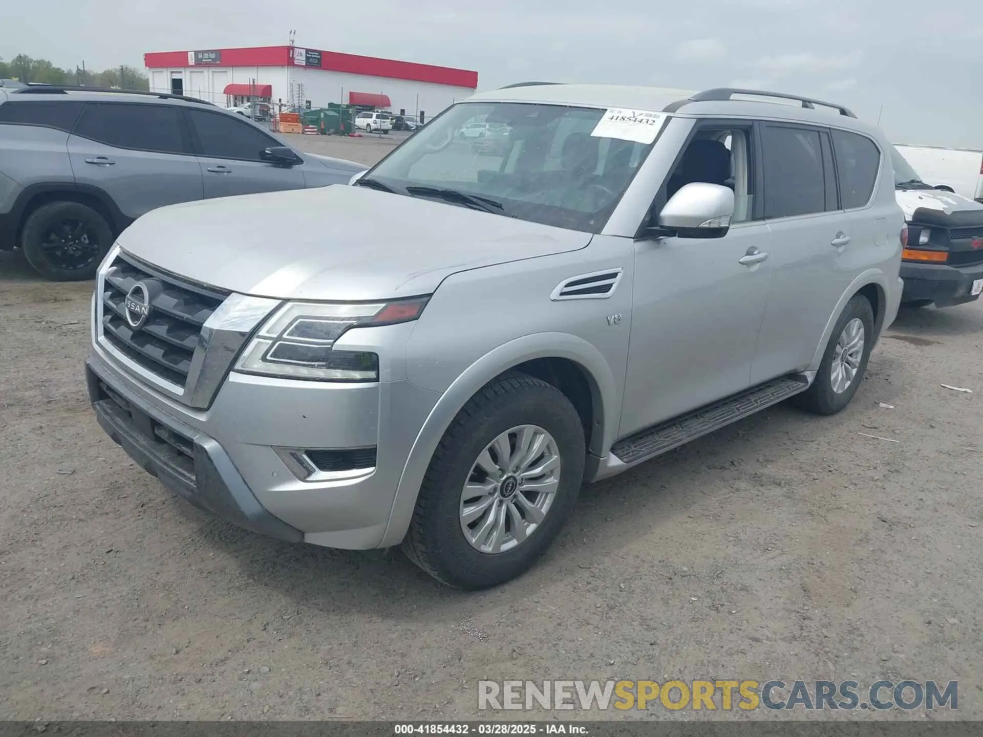 2 Photograph of a damaged car JN8AY2AD6M9661144 NISSAN ARMADA 2021