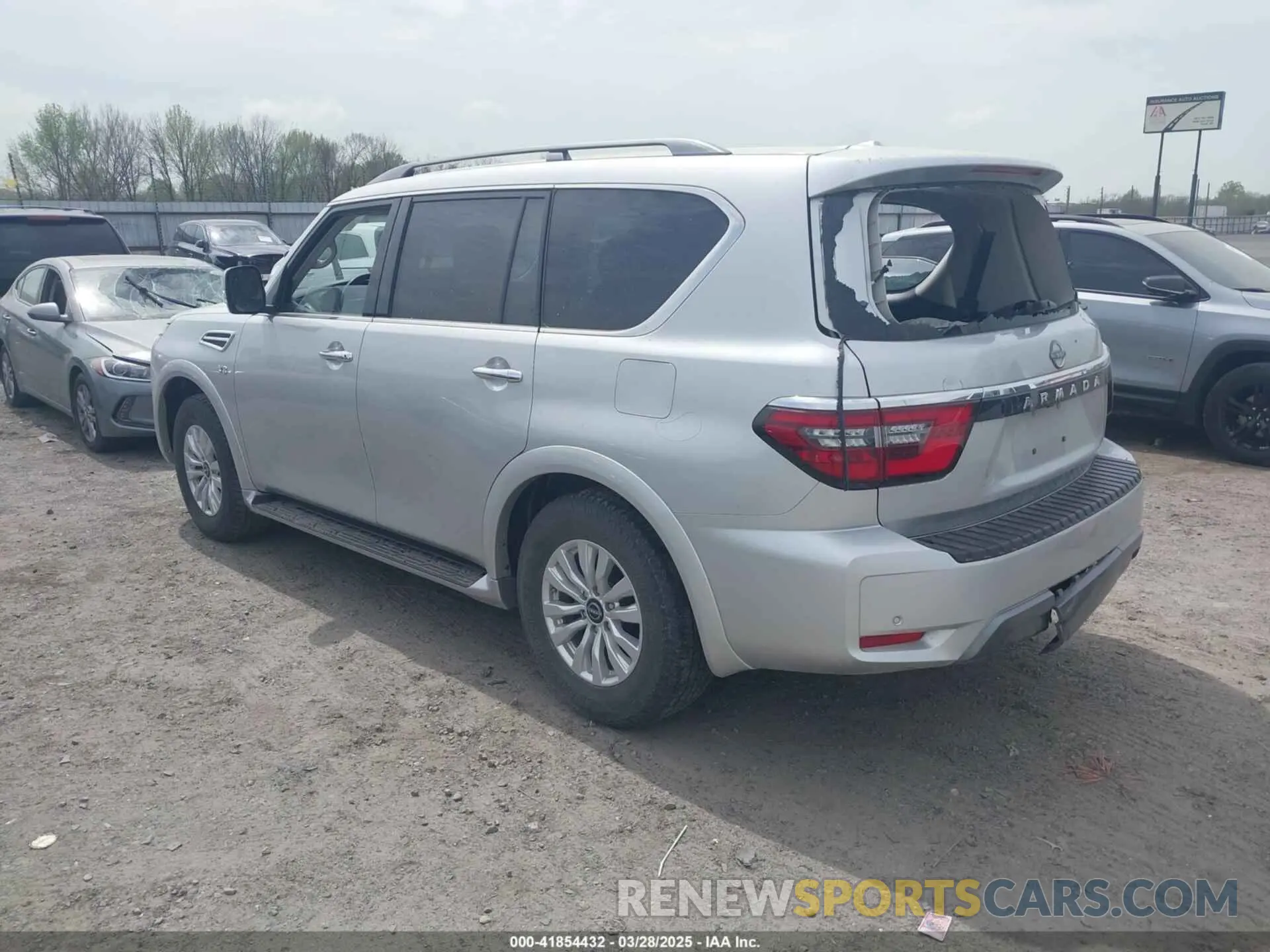 3 Photograph of a damaged car JN8AY2AD6M9661144 NISSAN ARMADA 2021
