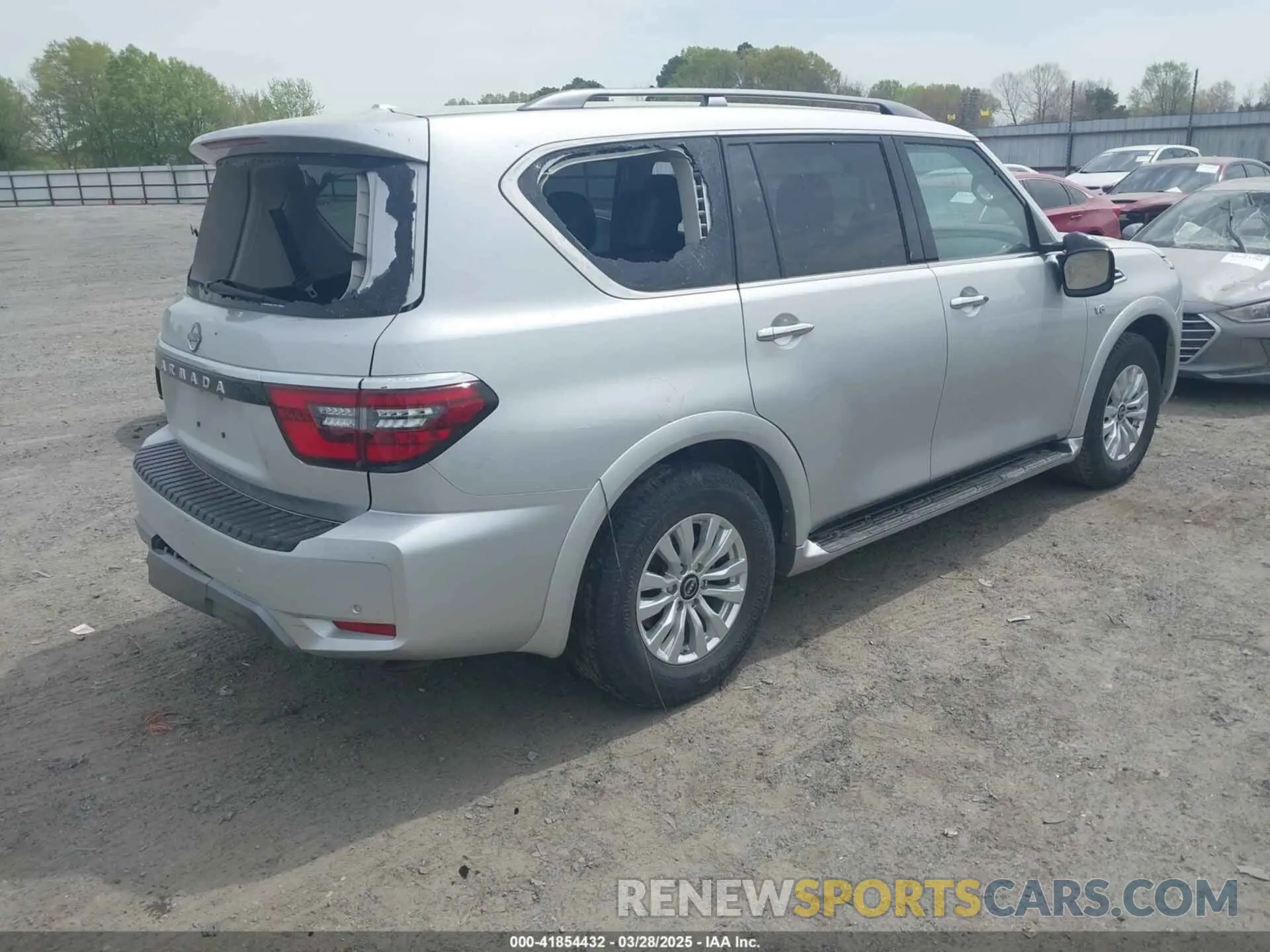 4 Photograph of a damaged car JN8AY2AD6M9661144 NISSAN ARMADA 2021