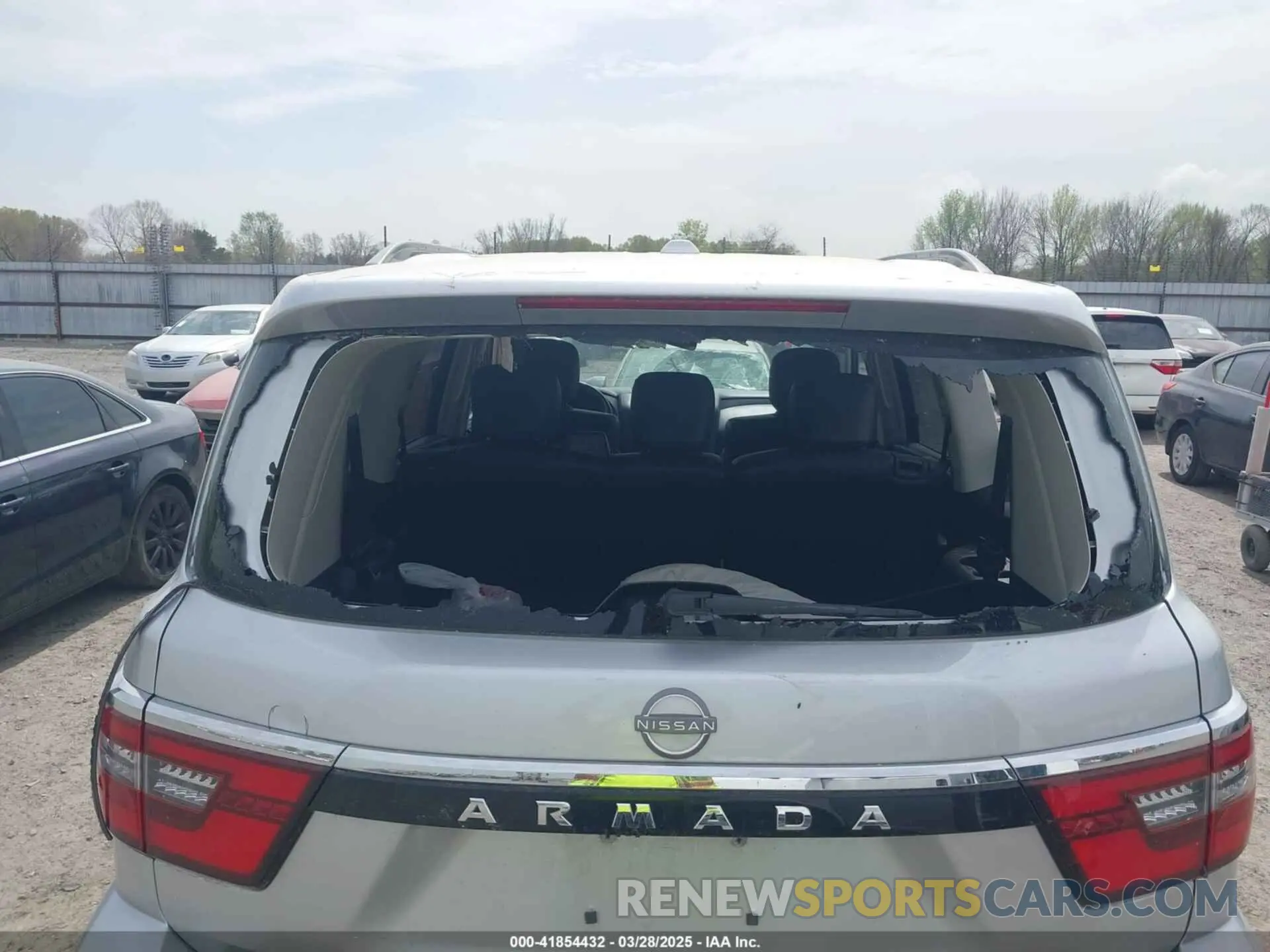 6 Photograph of a damaged car JN8AY2AD6M9661144 NISSAN ARMADA 2021