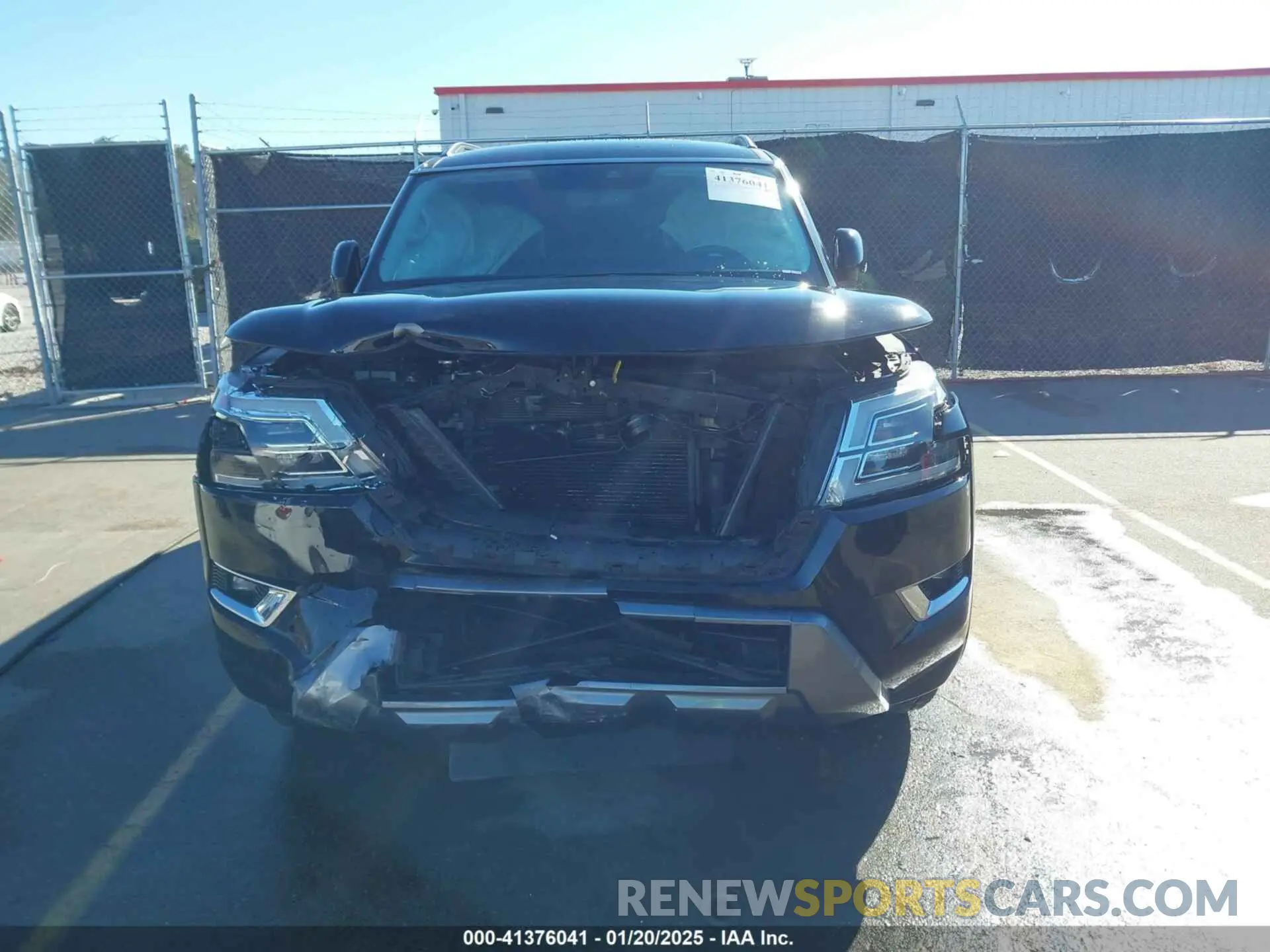 12 Photograph of a damaged car JN8AY2BA1M9370040 NISSAN ARMADA 2021