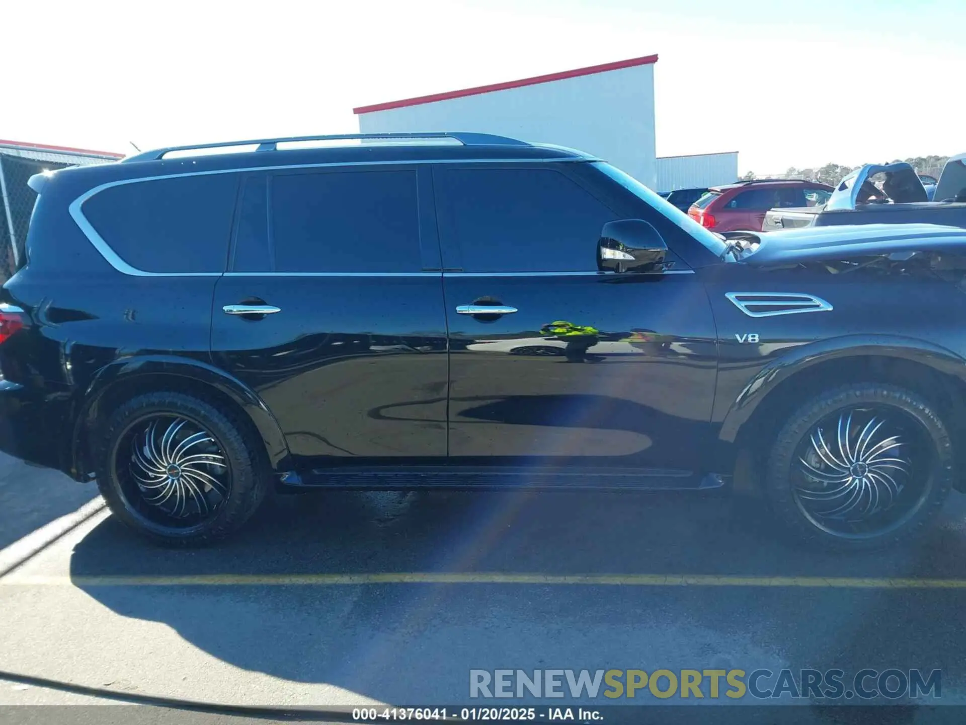 13 Photograph of a damaged car JN8AY2BA1M9370040 NISSAN ARMADA 2021
