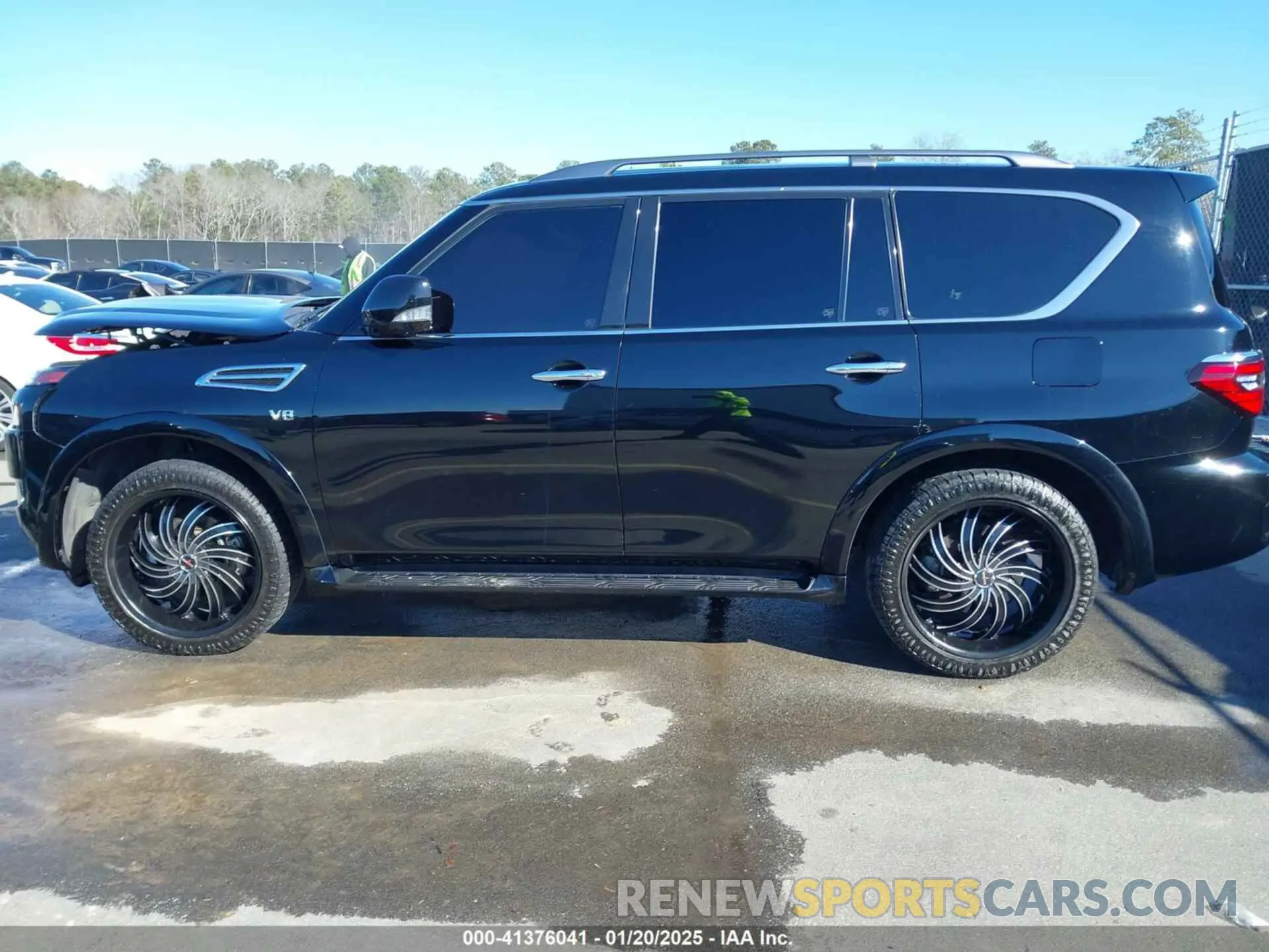 14 Photograph of a damaged car JN8AY2BA1M9370040 NISSAN ARMADA 2021