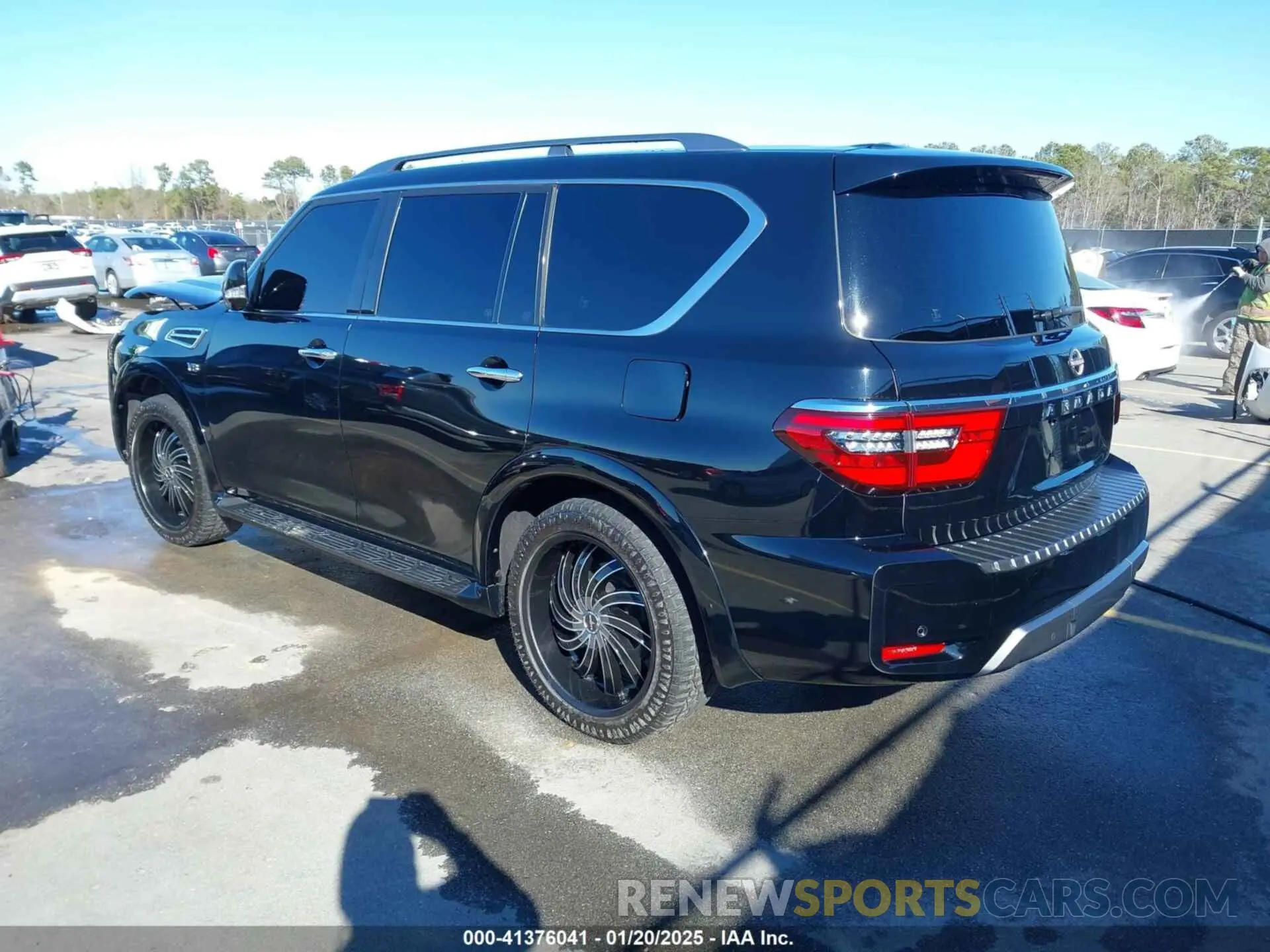 3 Photograph of a damaged car JN8AY2BA1M9370040 NISSAN ARMADA 2021