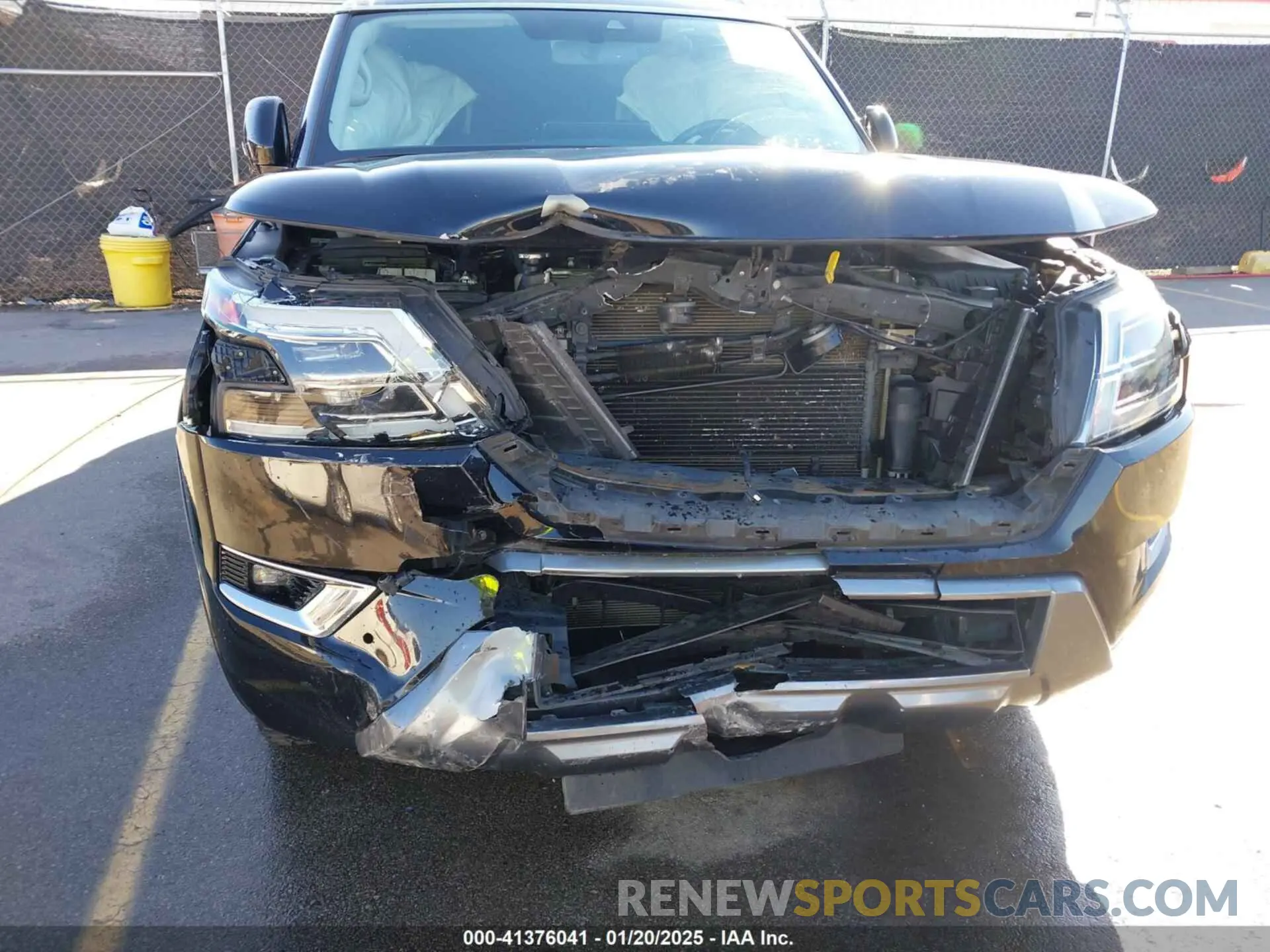 6 Photograph of a damaged car JN8AY2BA1M9370040 NISSAN ARMADA 2021