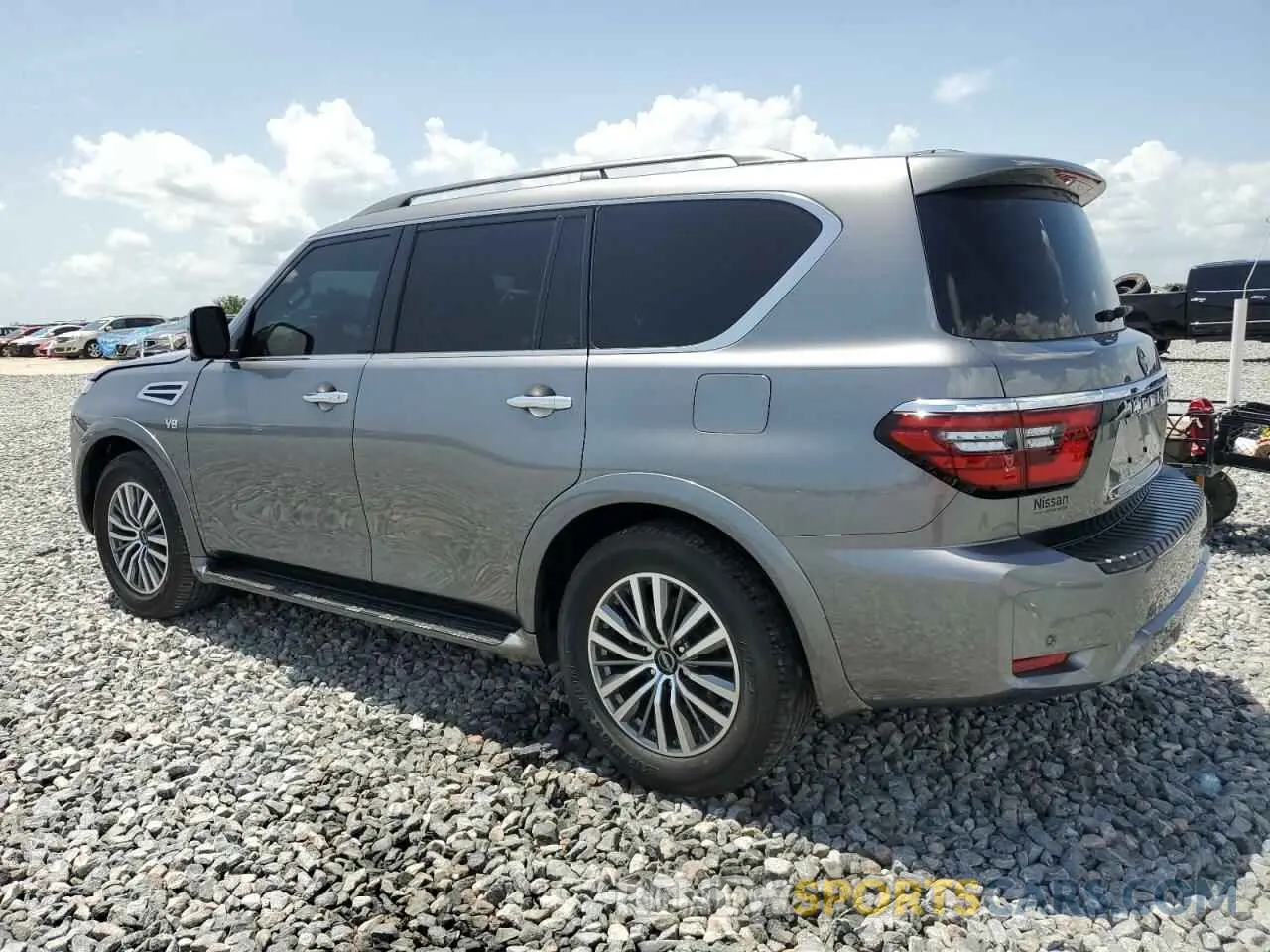 2 Photograph of a damaged car JN8AY2BA3M9372887 NISSAN ARMADA 2021