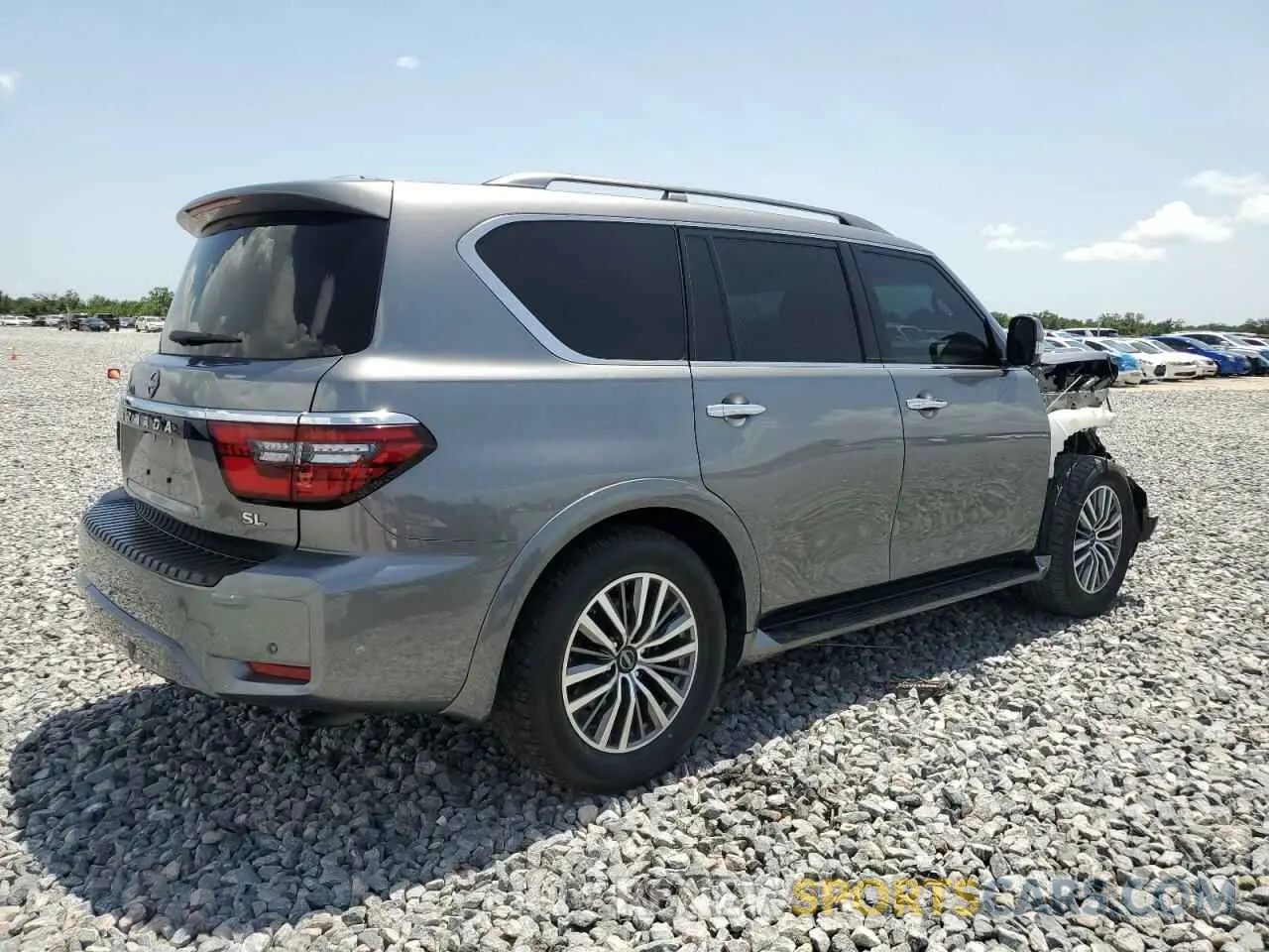 3 Photograph of a damaged car JN8AY2BA3M9372887 NISSAN ARMADA 2021