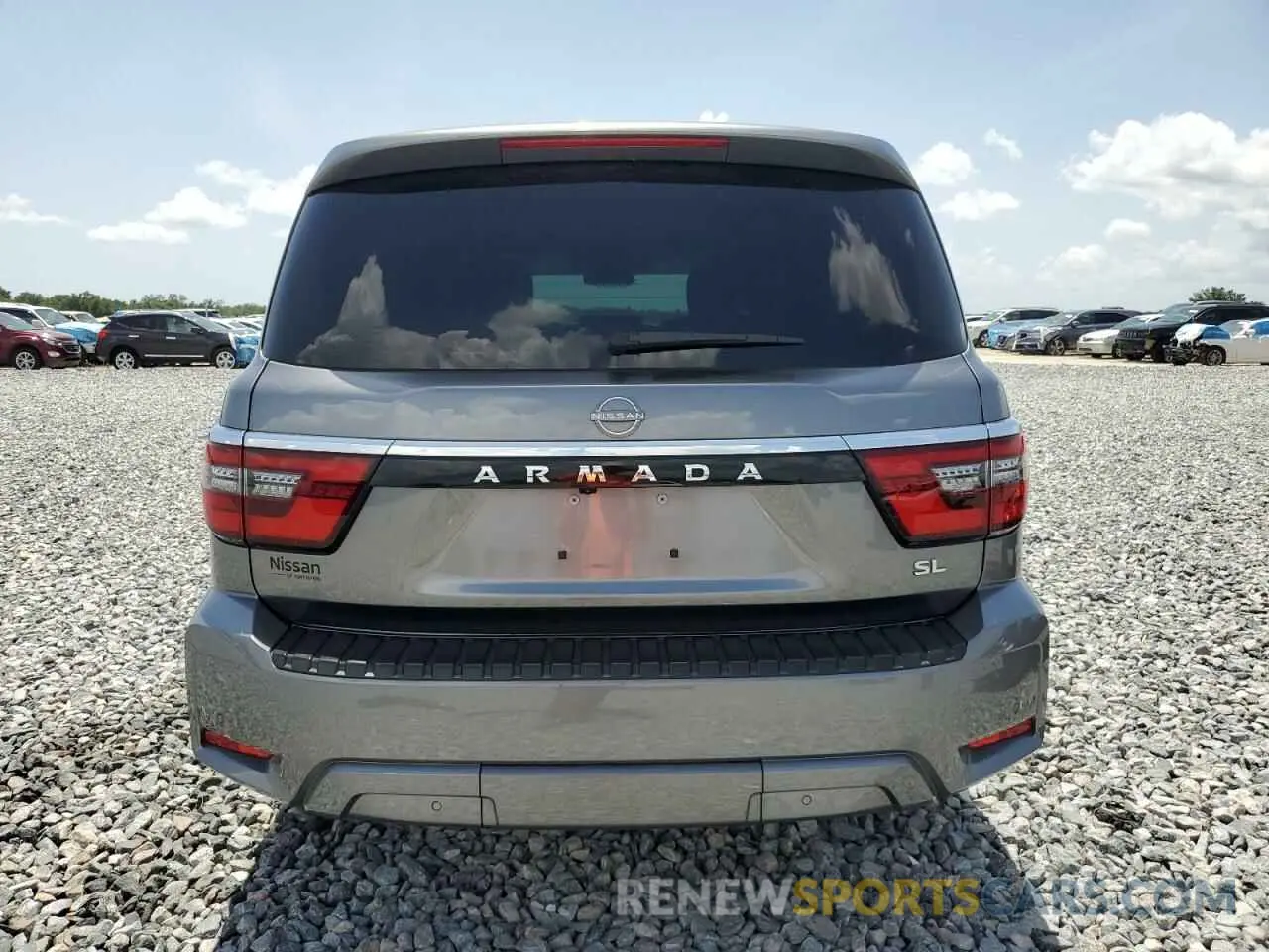 6 Photograph of a damaged car JN8AY2BA3M9372887 NISSAN ARMADA 2021