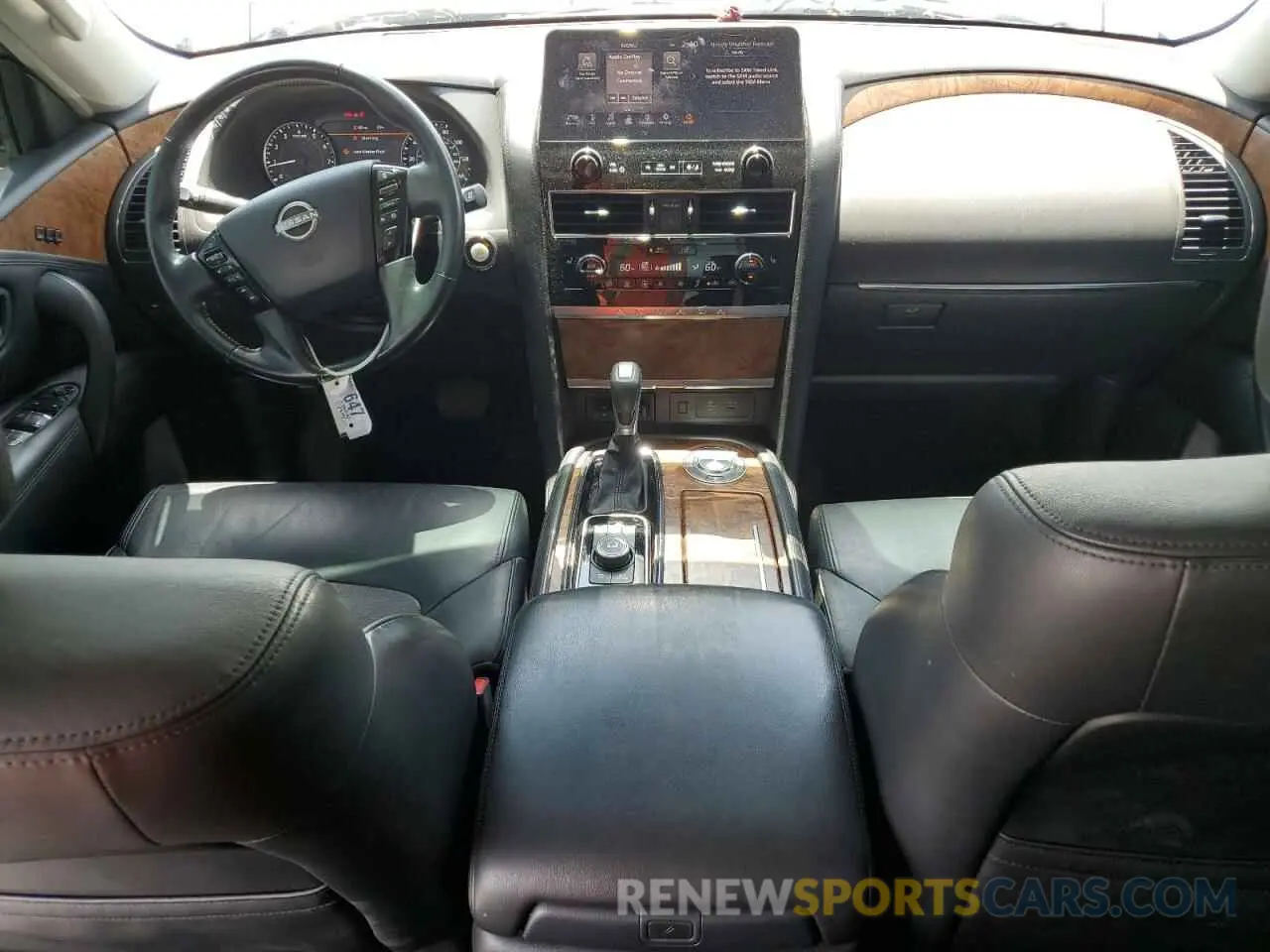 8 Photograph of a damaged car JN8AY2BA3M9372887 NISSAN ARMADA 2021