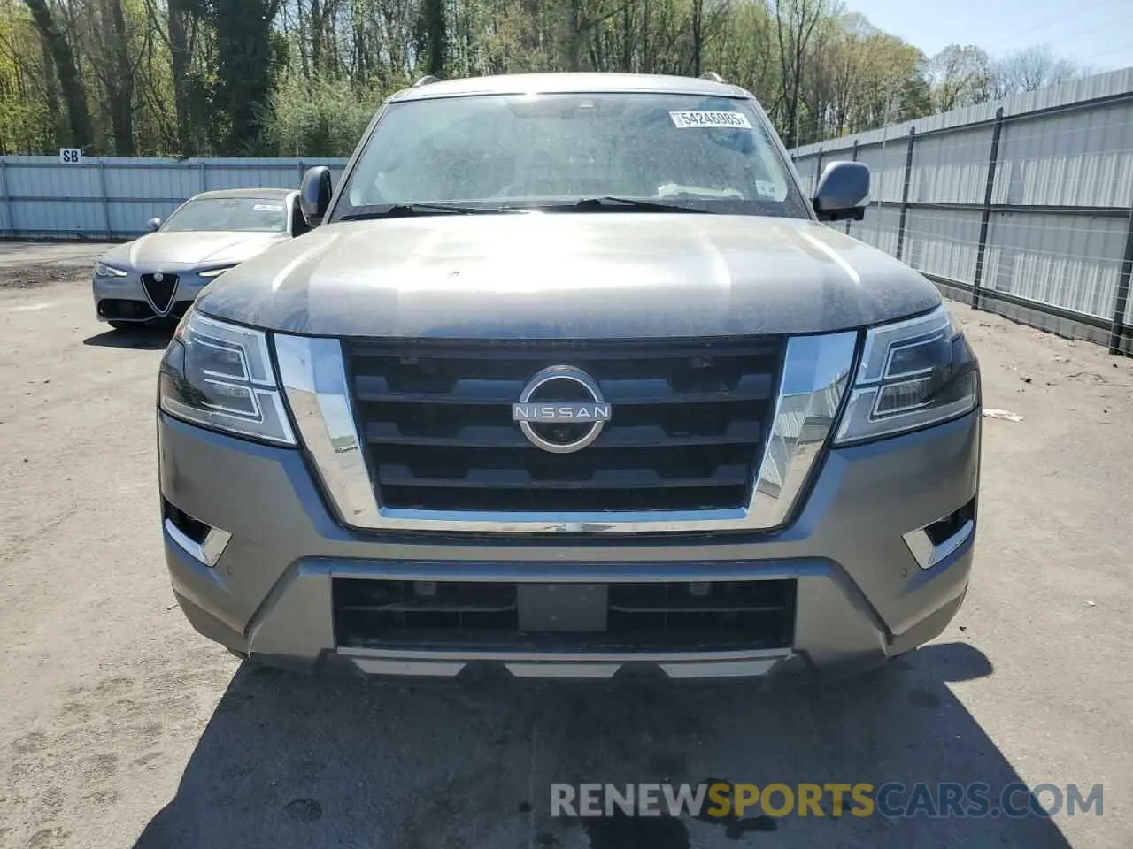 5 Photograph of a damaged car JN8AY2BA7M9371080 NISSAN ARMADA 2021