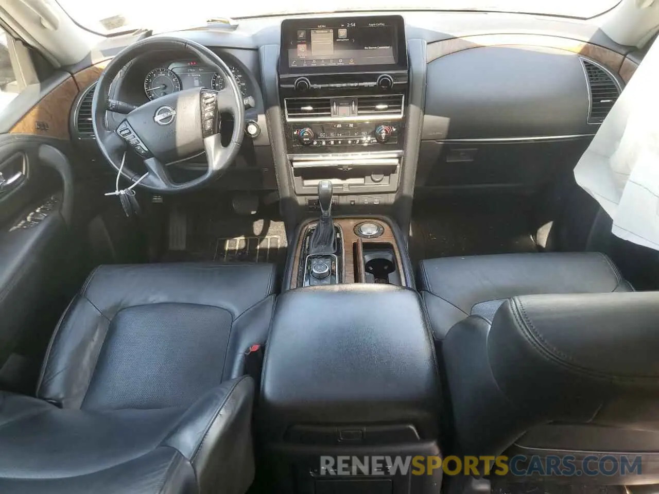 8 Photograph of a damaged car JN8AY2BA7M9371080 NISSAN ARMADA 2021