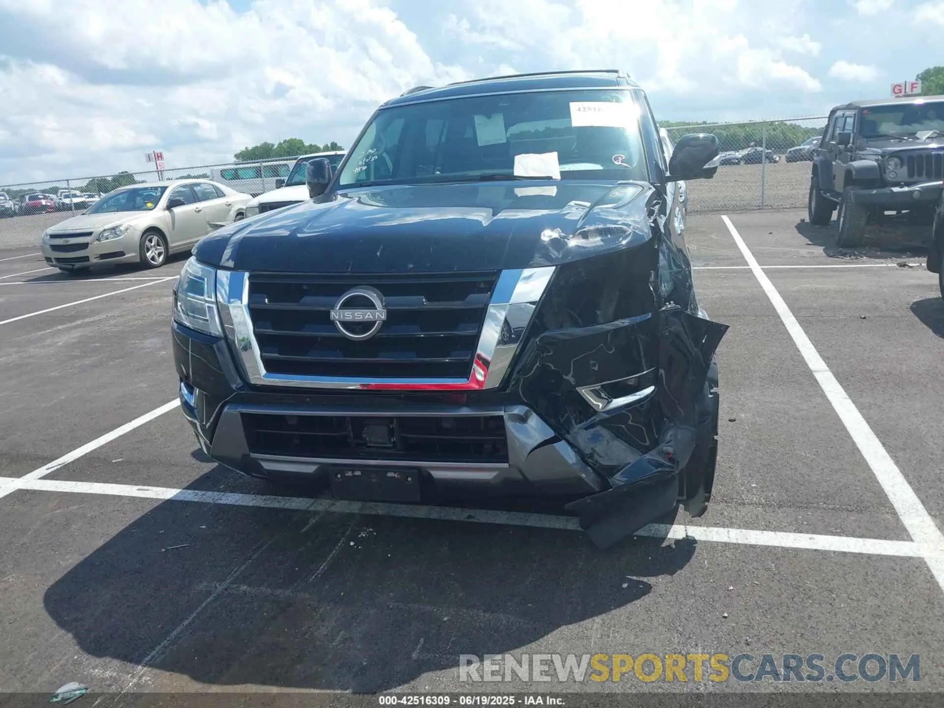 12 Photograph of a damaged car JN8AY2BA7M9371239 NISSAN ARMADA 2021