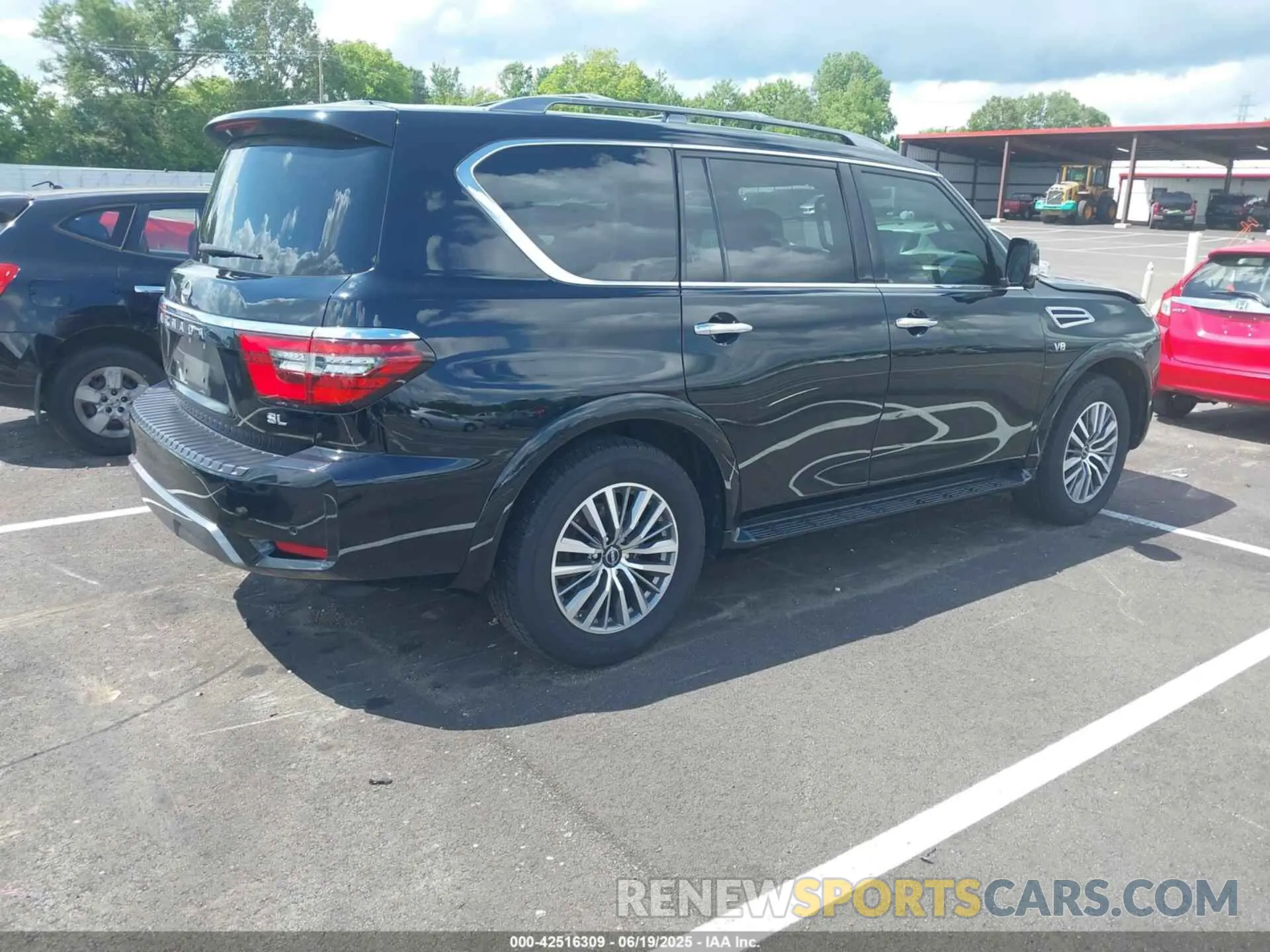 4 Photograph of a damaged car JN8AY2BA7M9371239 NISSAN ARMADA 2021