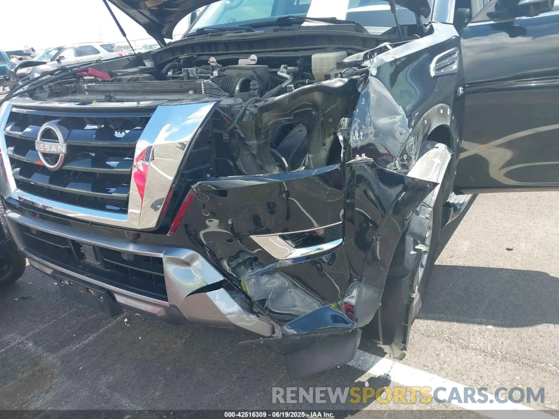 6 Photograph of a damaged car JN8AY2BA7M9371239 NISSAN ARMADA 2021