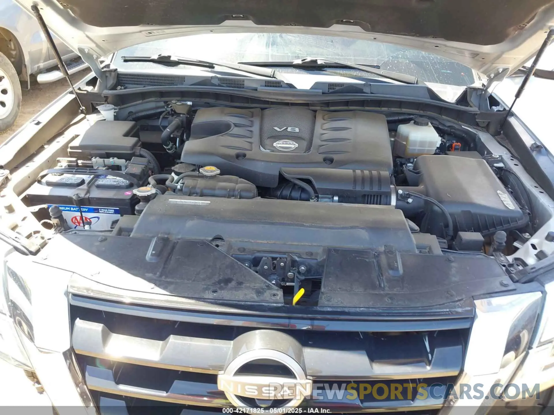 10 Photograph of a damaged car JN8AY2BA7M9371404 NISSAN ARMADA 2021