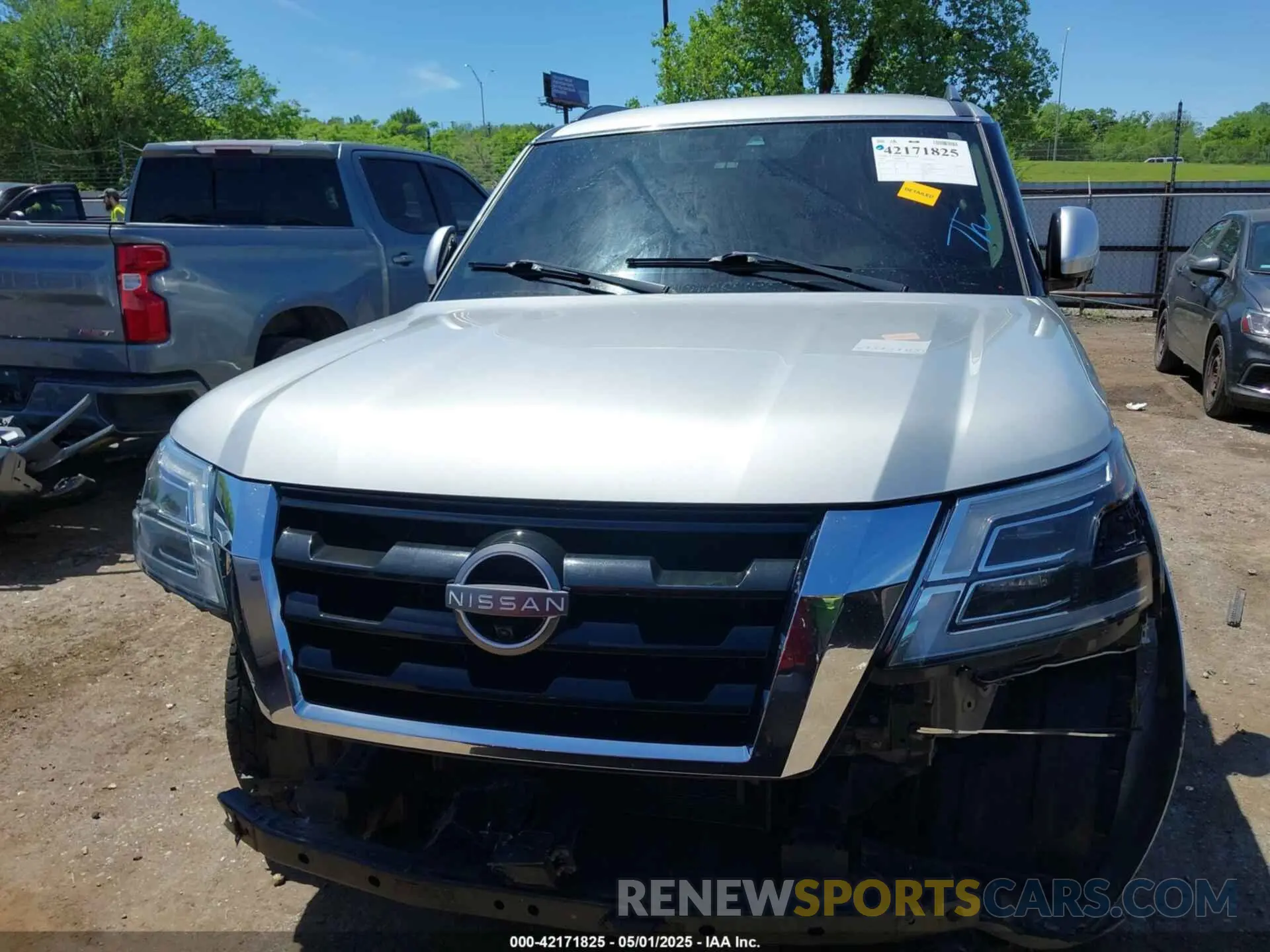 13 Photograph of a damaged car JN8AY2BA7M9371404 NISSAN ARMADA 2021