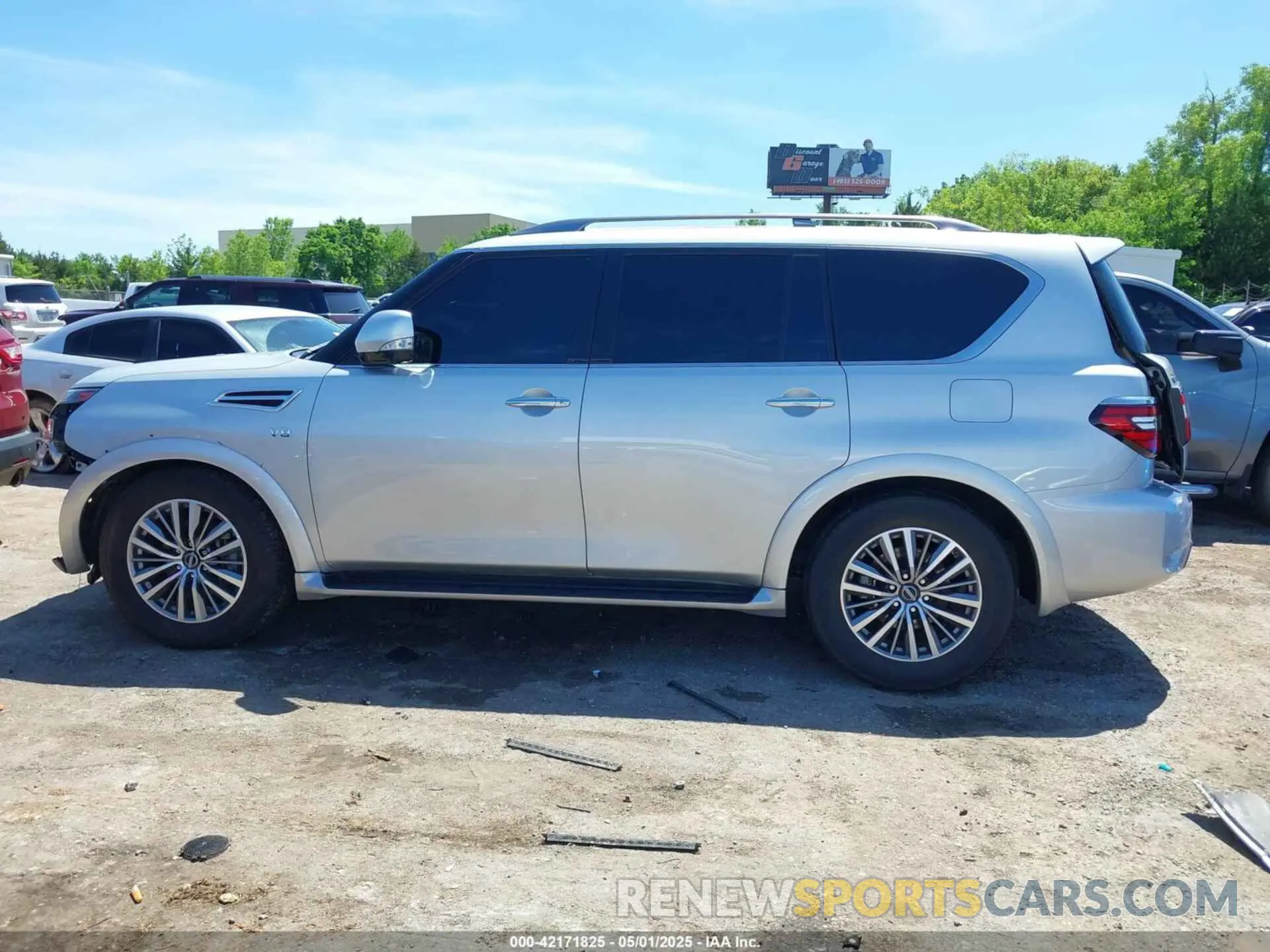 15 Photograph of a damaged car JN8AY2BA7M9371404 NISSAN ARMADA 2021