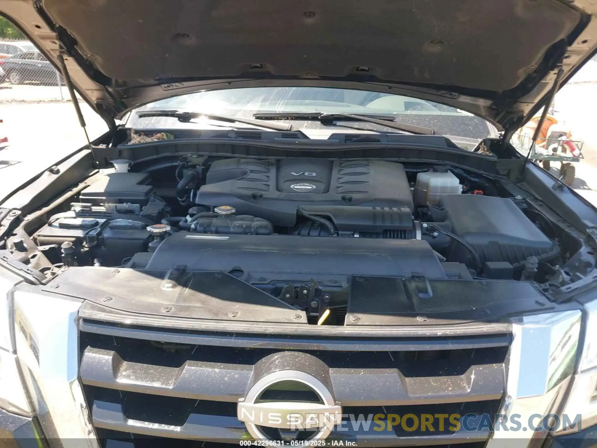 10 Photograph of a damaged car JN8AY2BA9M9371100 NISSAN ARMADA 2021