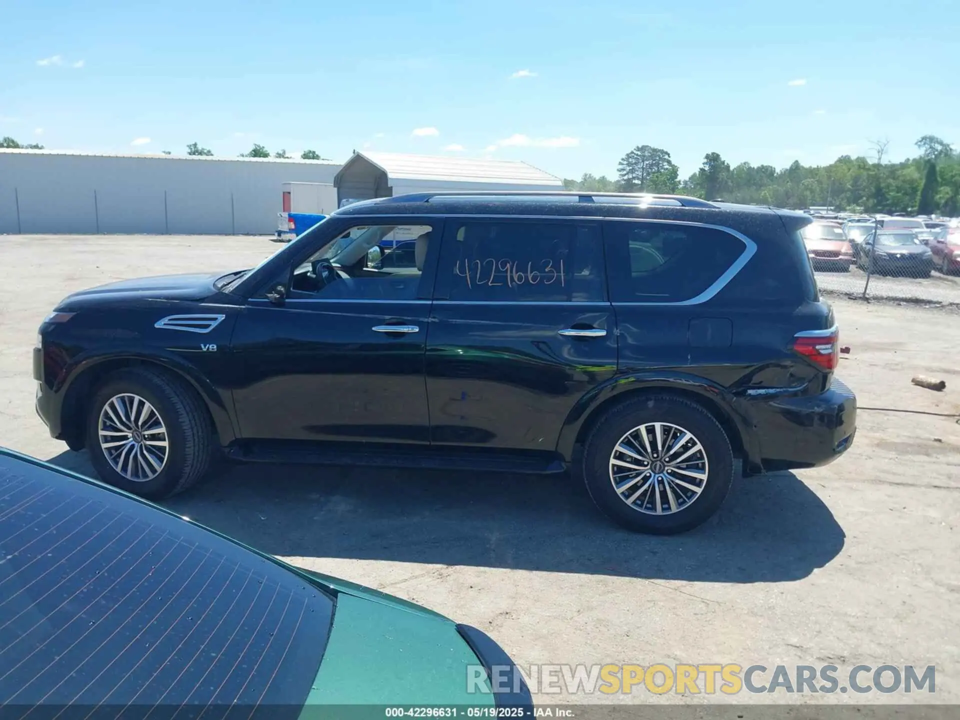 14 Photograph of a damaged car JN8AY2BA9M9371100 NISSAN ARMADA 2021