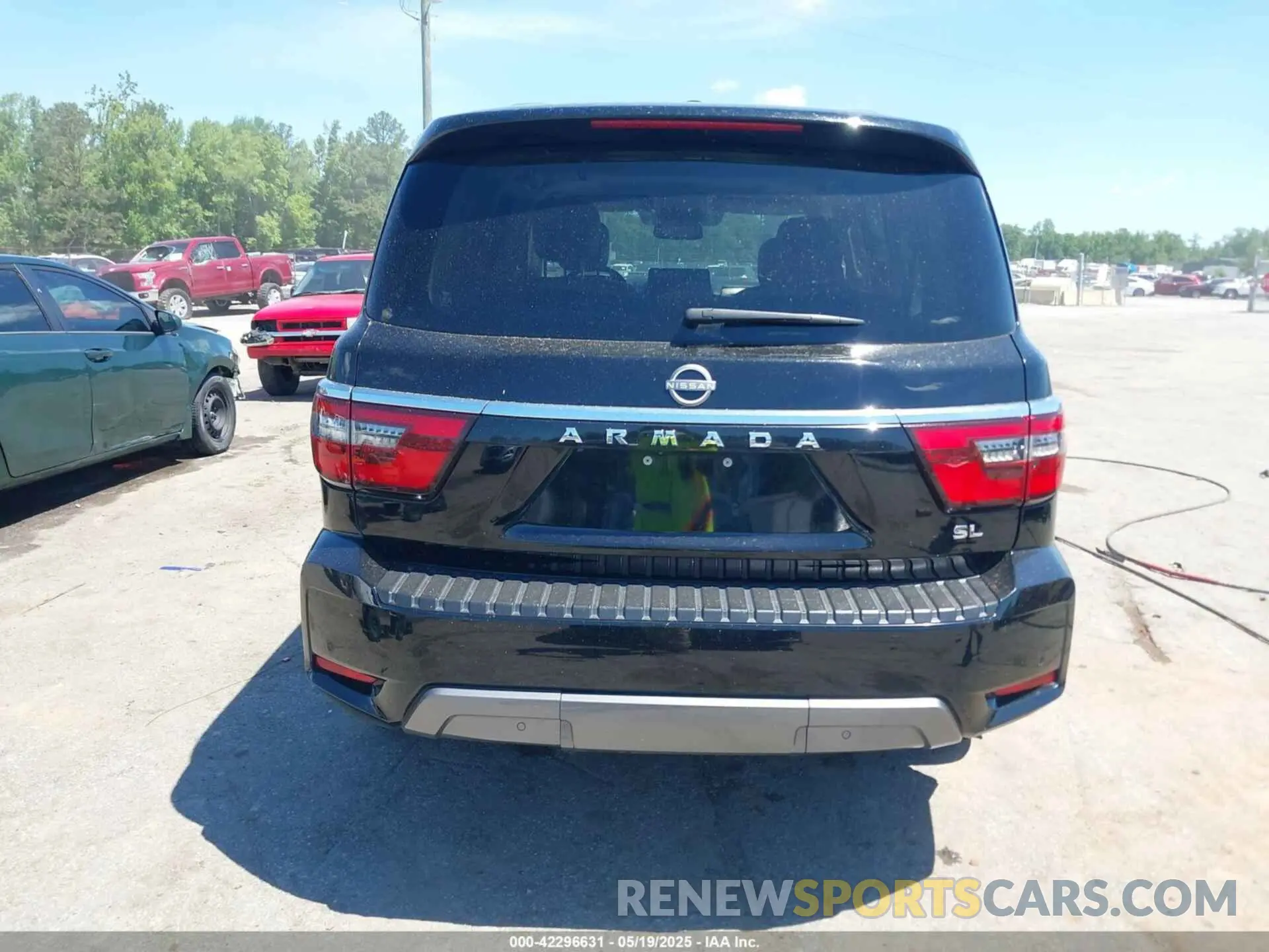 16 Photograph of a damaged car JN8AY2BA9M9371100 NISSAN ARMADA 2021