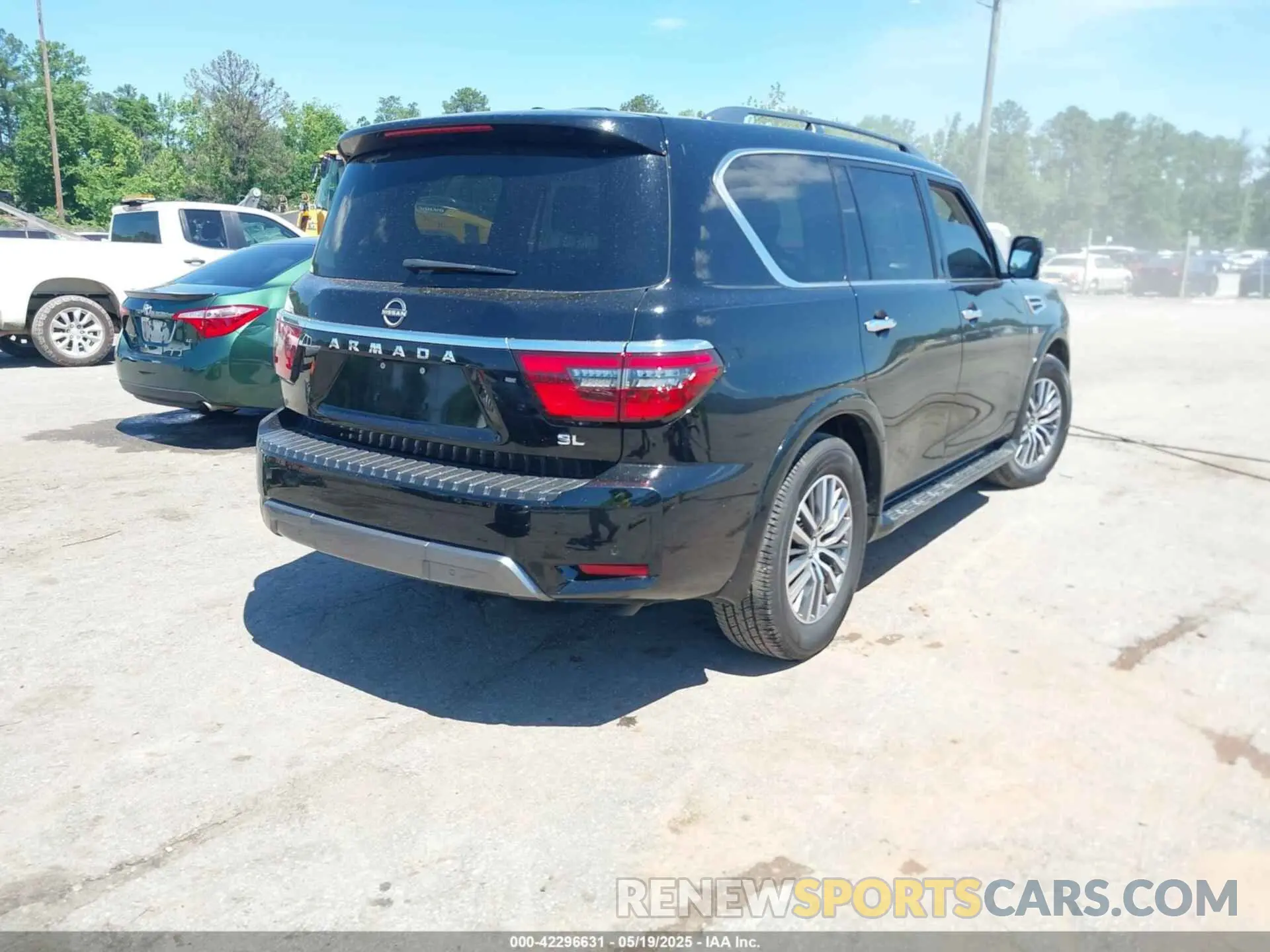 4 Photograph of a damaged car JN8AY2BA9M9371100 NISSAN ARMADA 2021