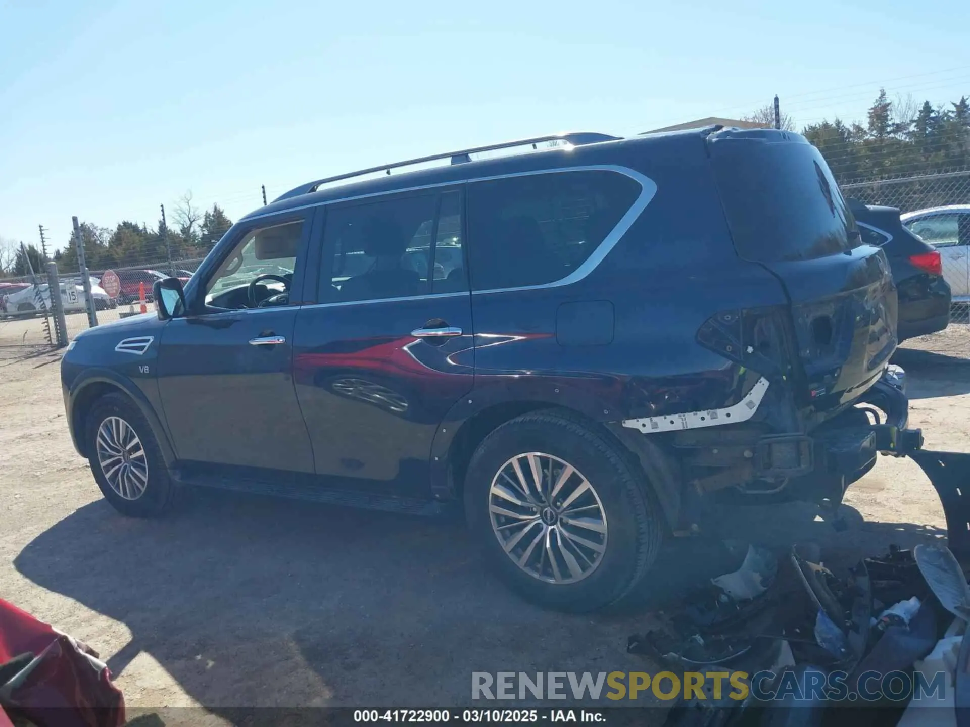 15 Photograph of a damaged car JN8AY2BB1M9792186 NISSAN ARMADA 2021