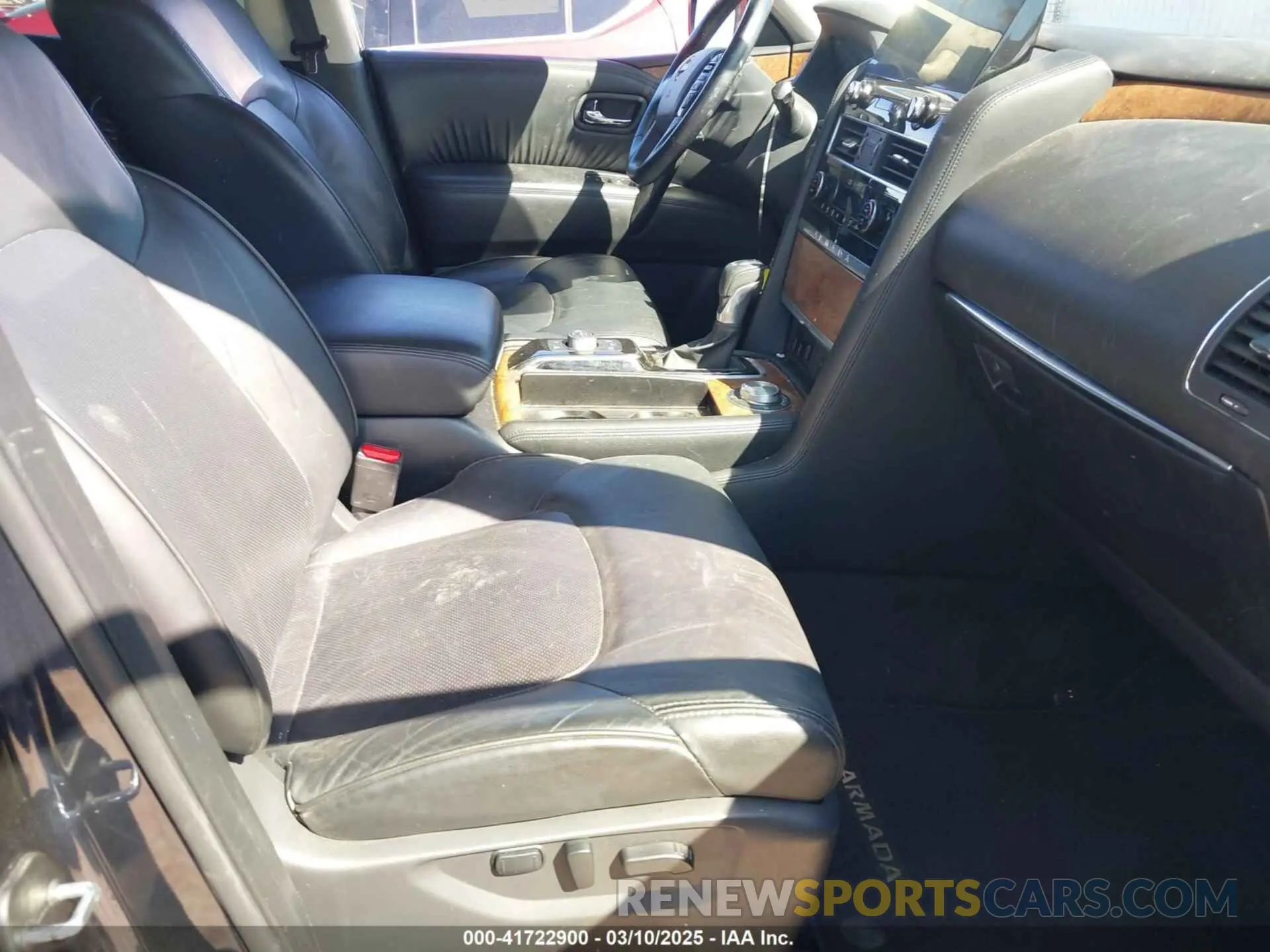 5 Photograph of a damaged car JN8AY2BB1M9792186 NISSAN ARMADA 2021